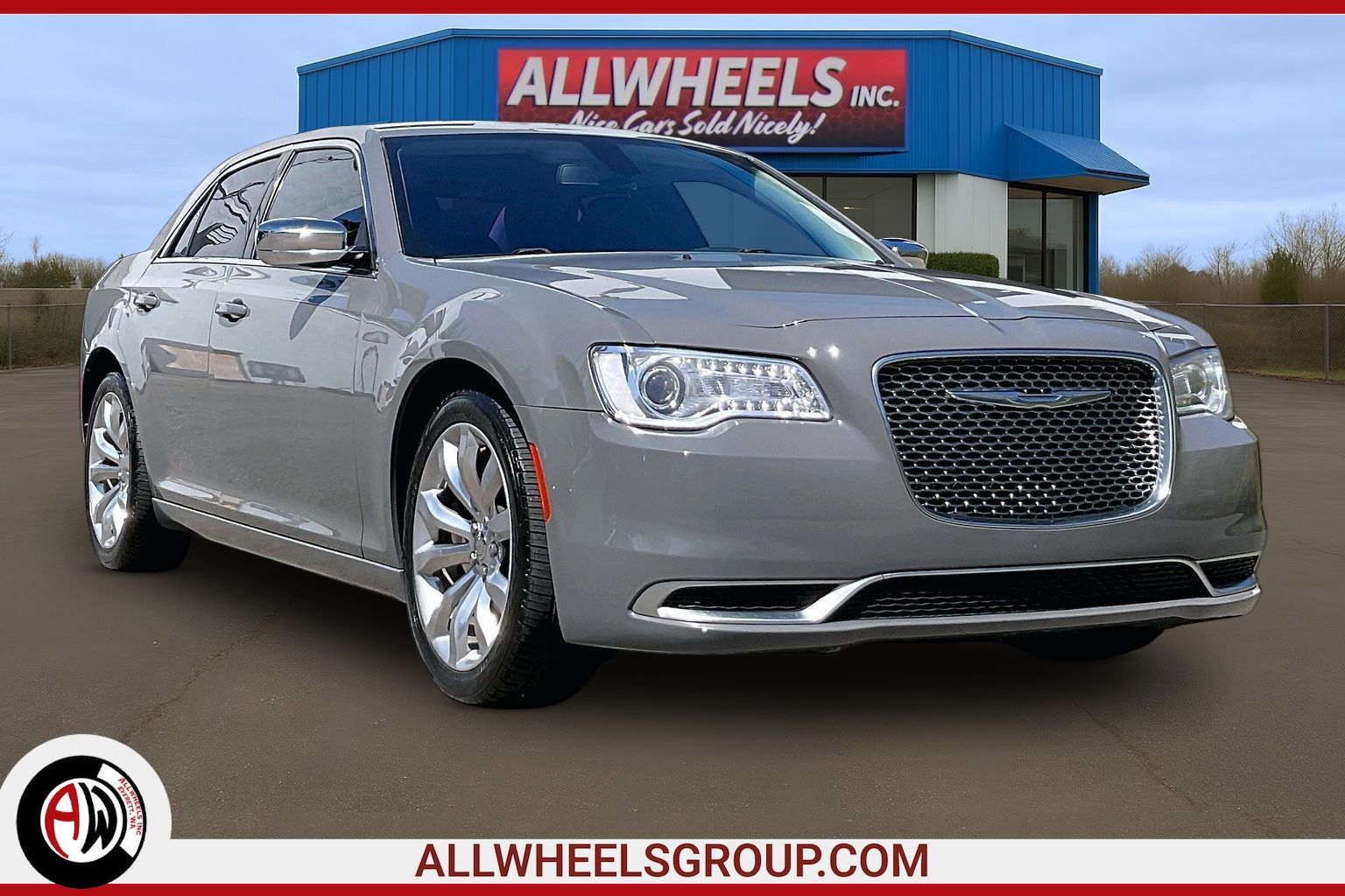 Ceramic Gray Clear Coat 2017 Chrysler 300 Sedan Rear-Wheel Drive Automatic