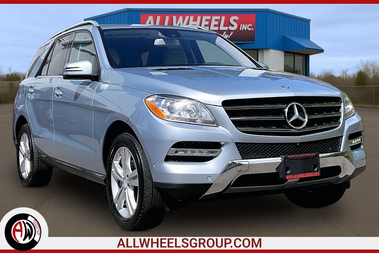 Silver 2015 Mercedes-Benz M-Class SUV / Crossover All-Wheel Drive Automatic