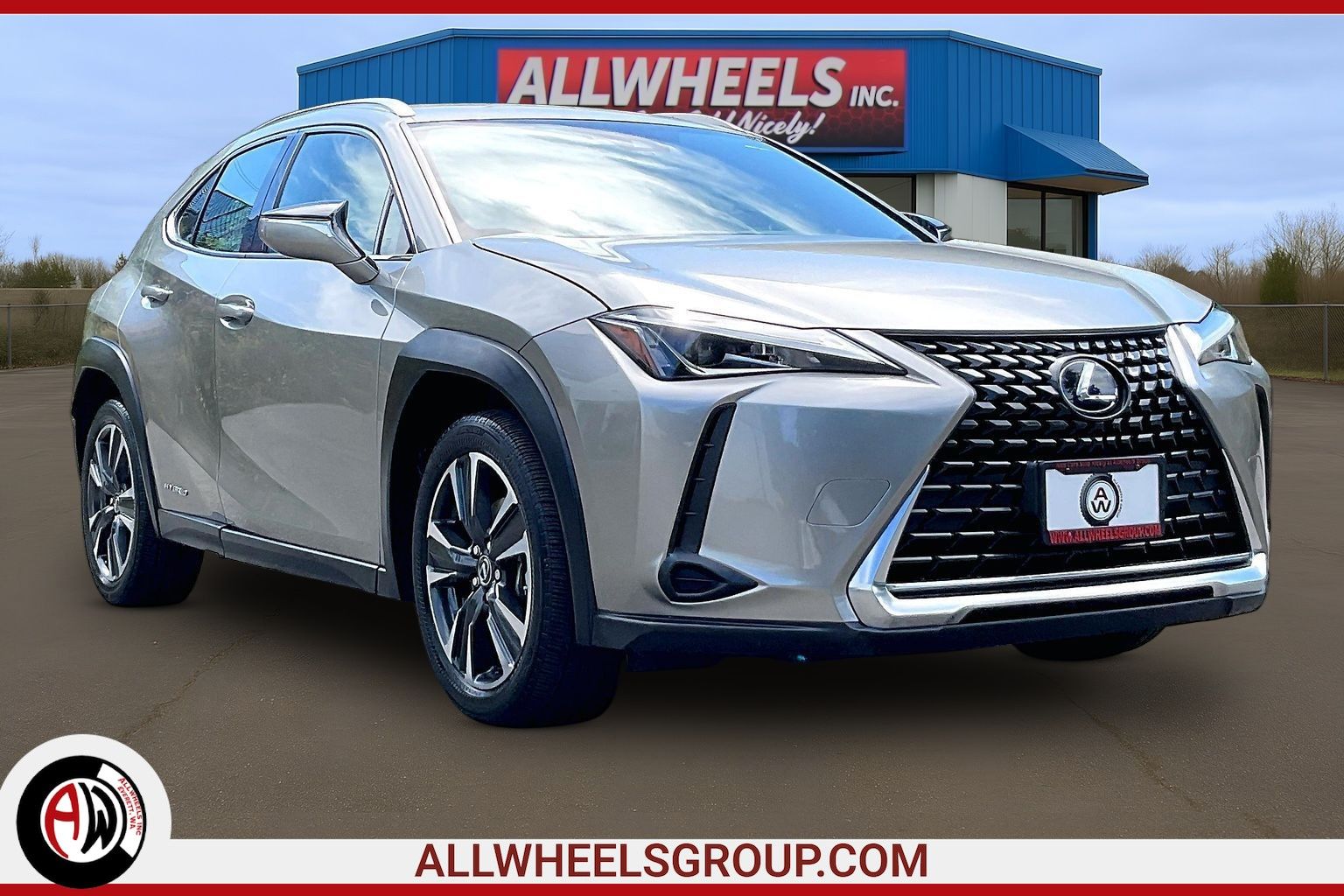 Atomic Silver 2020 Lexus UX Hybrid SUV / Crossover All-Wheel Drive Automatic