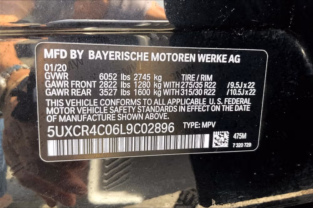 2020 BMW X5 sDrive40i Image 33