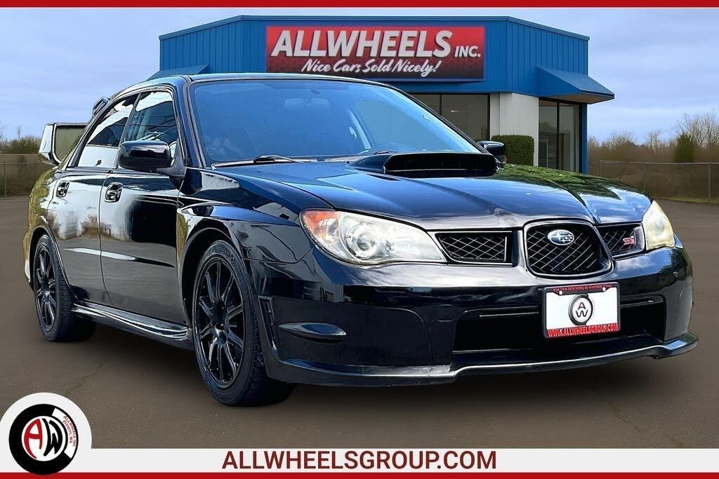 2006 Subaru Impreza WRX STI Sedan All-Wheel Drive Manual