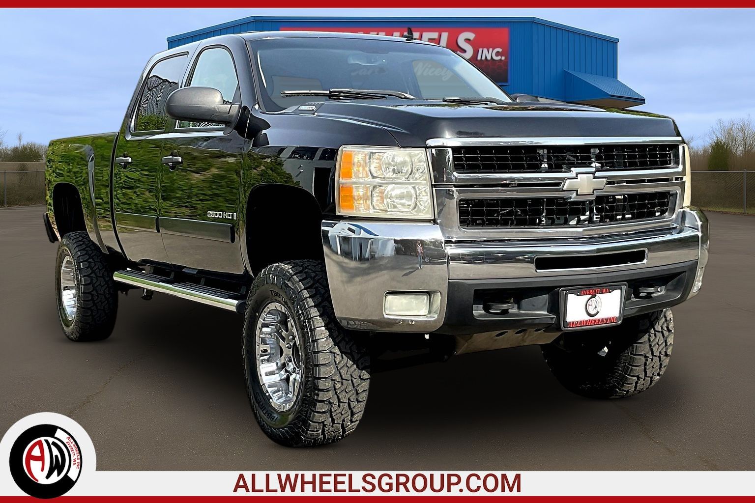 Black 2007 Chevrolet Silverado 2500HD Pickup Truck Automatic