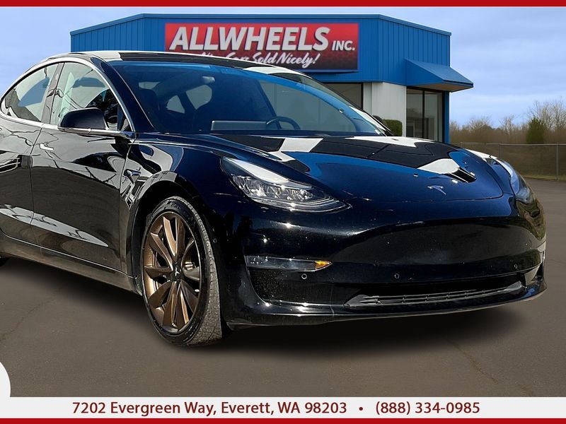 2018 Tesla Model 3 Long Range Upper Image 1