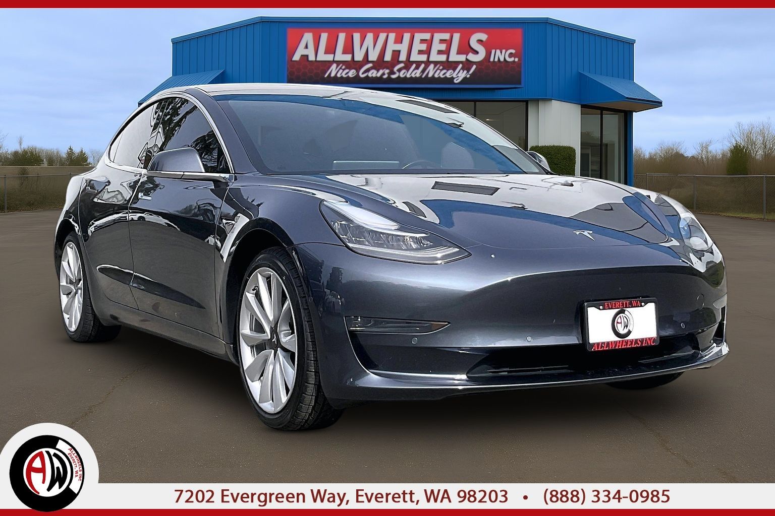 2018 Tesla Model 3 Mid Range RWD