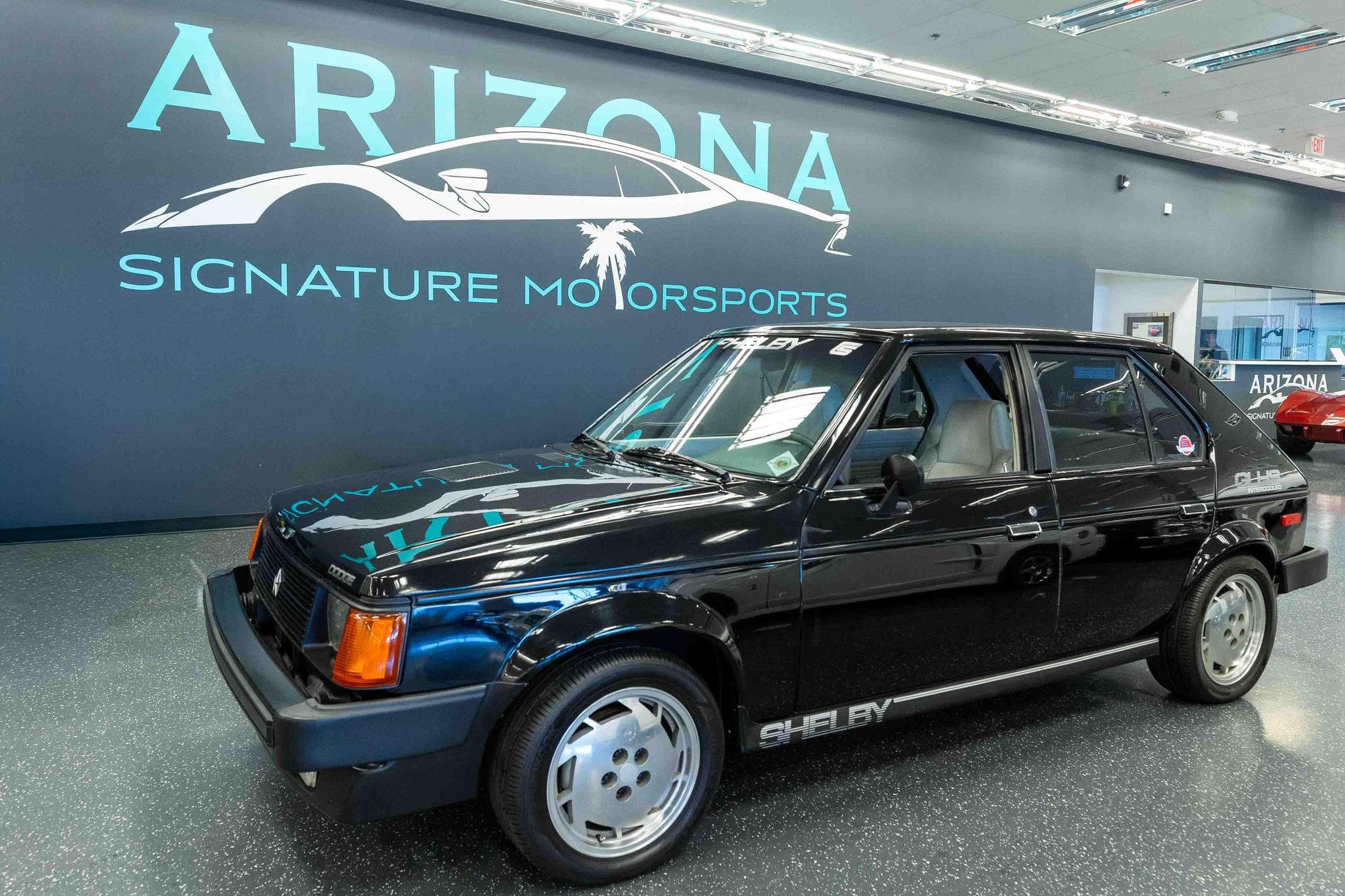 Black 1986 Dodge Omni Hatchback Front-Wheel Drive