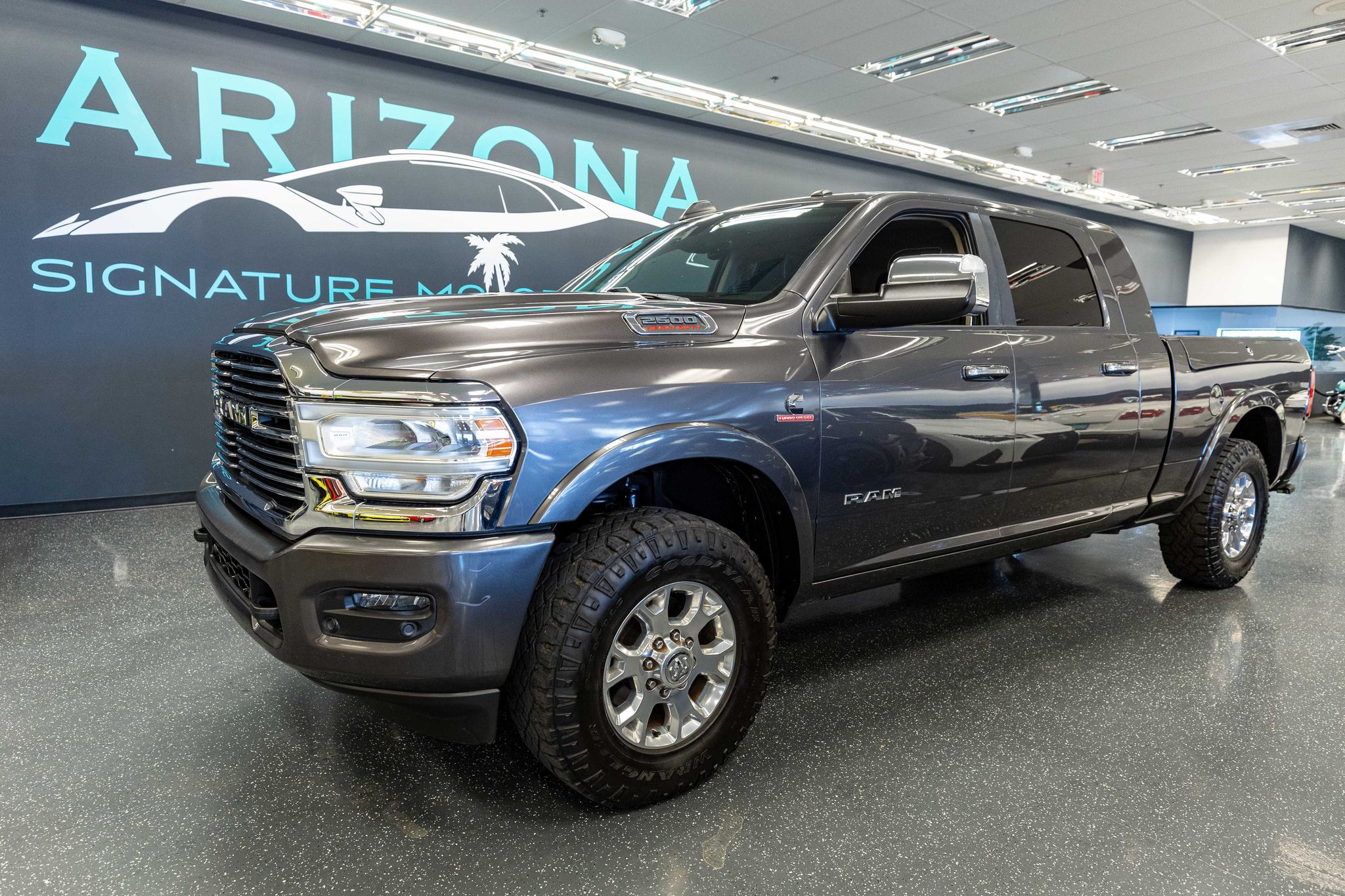 Gray (Granite Crystal Metallic Clear Coat) 2020 RAM 2500 Pickup Truck Four-Wheel Drive Automatic