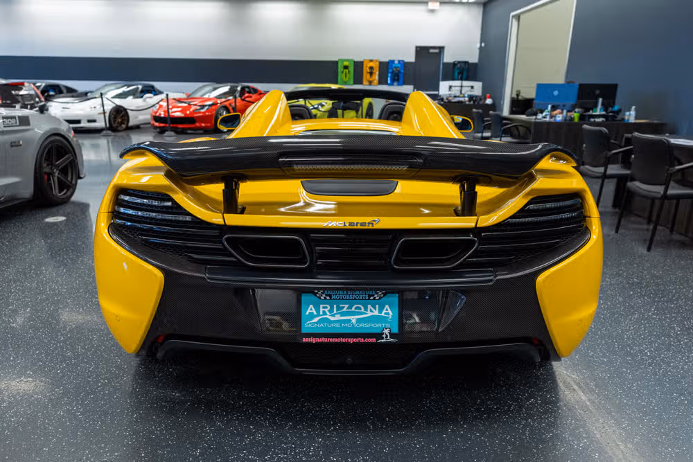 2015 McLaren 650S Spider Base Image 8