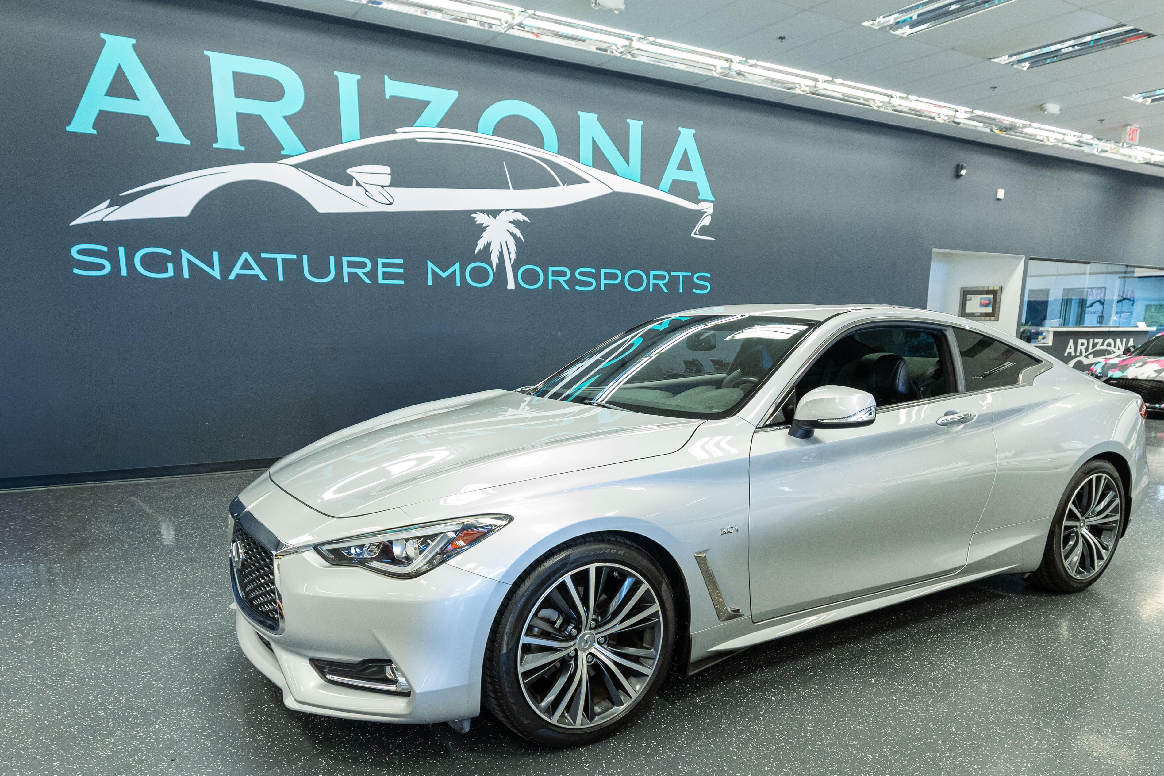 Gray (Liquid Platinum) 2017 INFINITI Q60 3.0t Premium Coupe RWD Coupe Rear-Wheel Drive Automatic