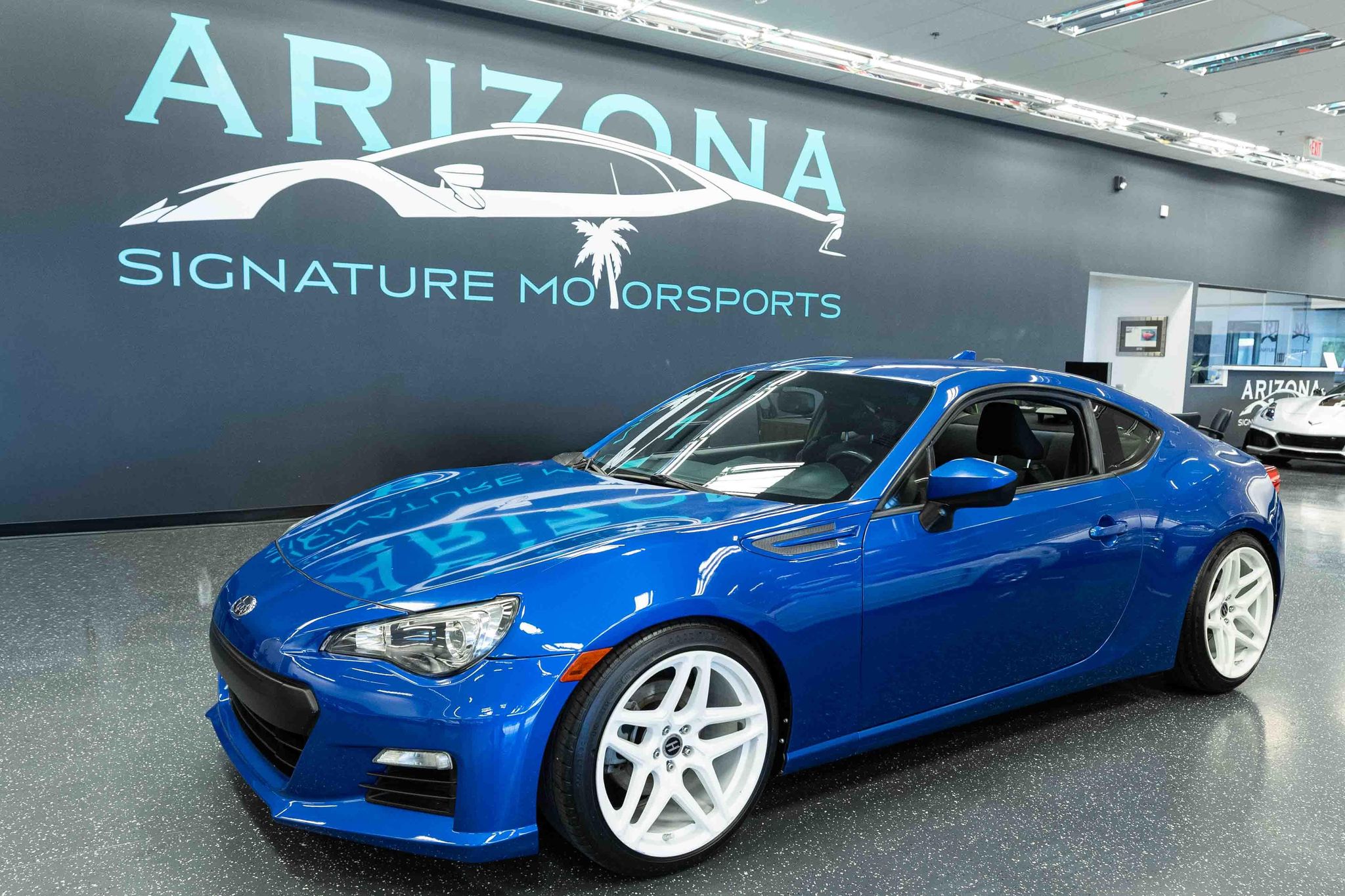 Blue 2015 Subaru BRZ Coupe Rear-Wheel Drive Manual