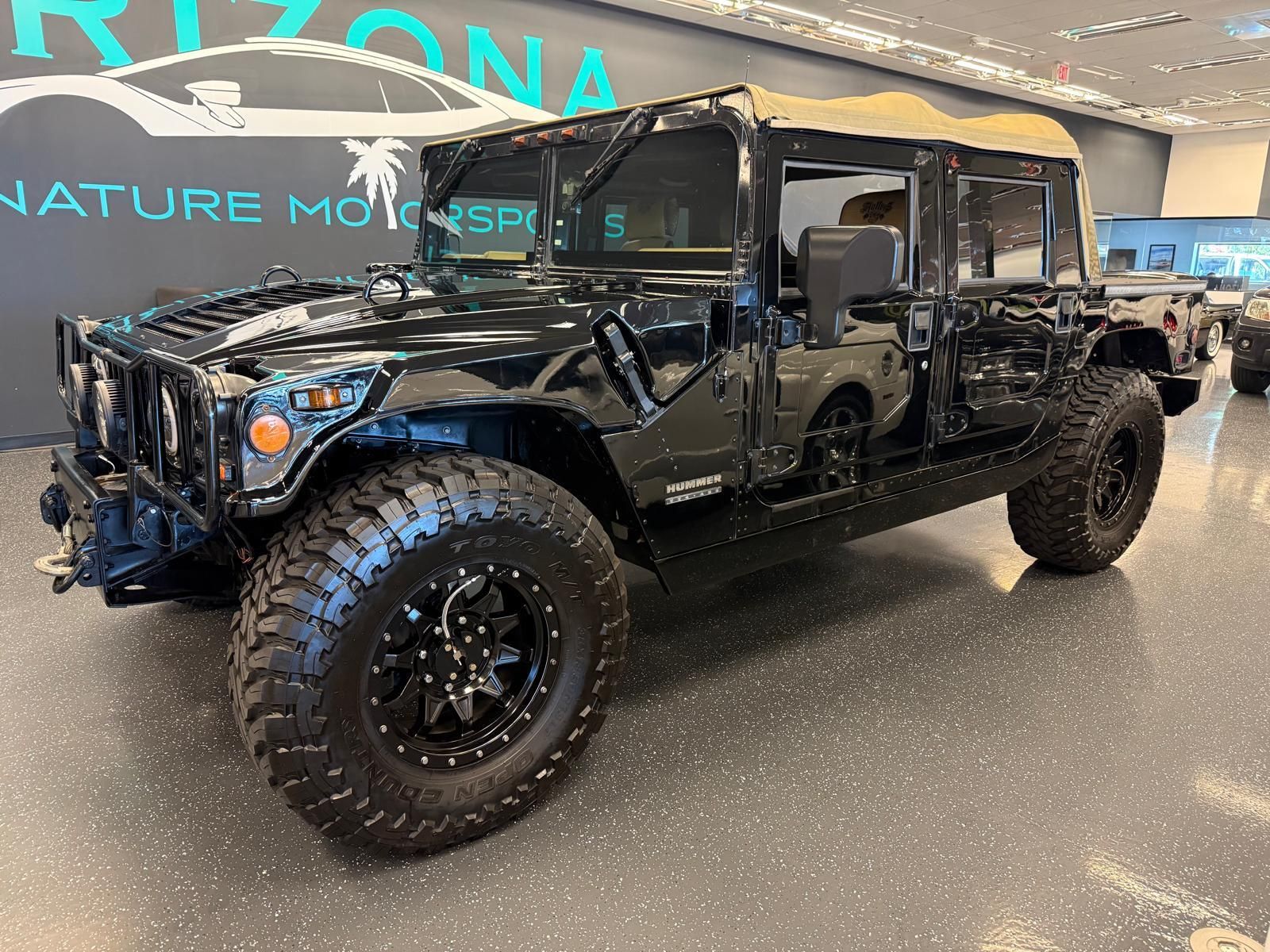 Black 2001 Hummer H1 SUV / Crossover Four-Wheel Drive Automatic