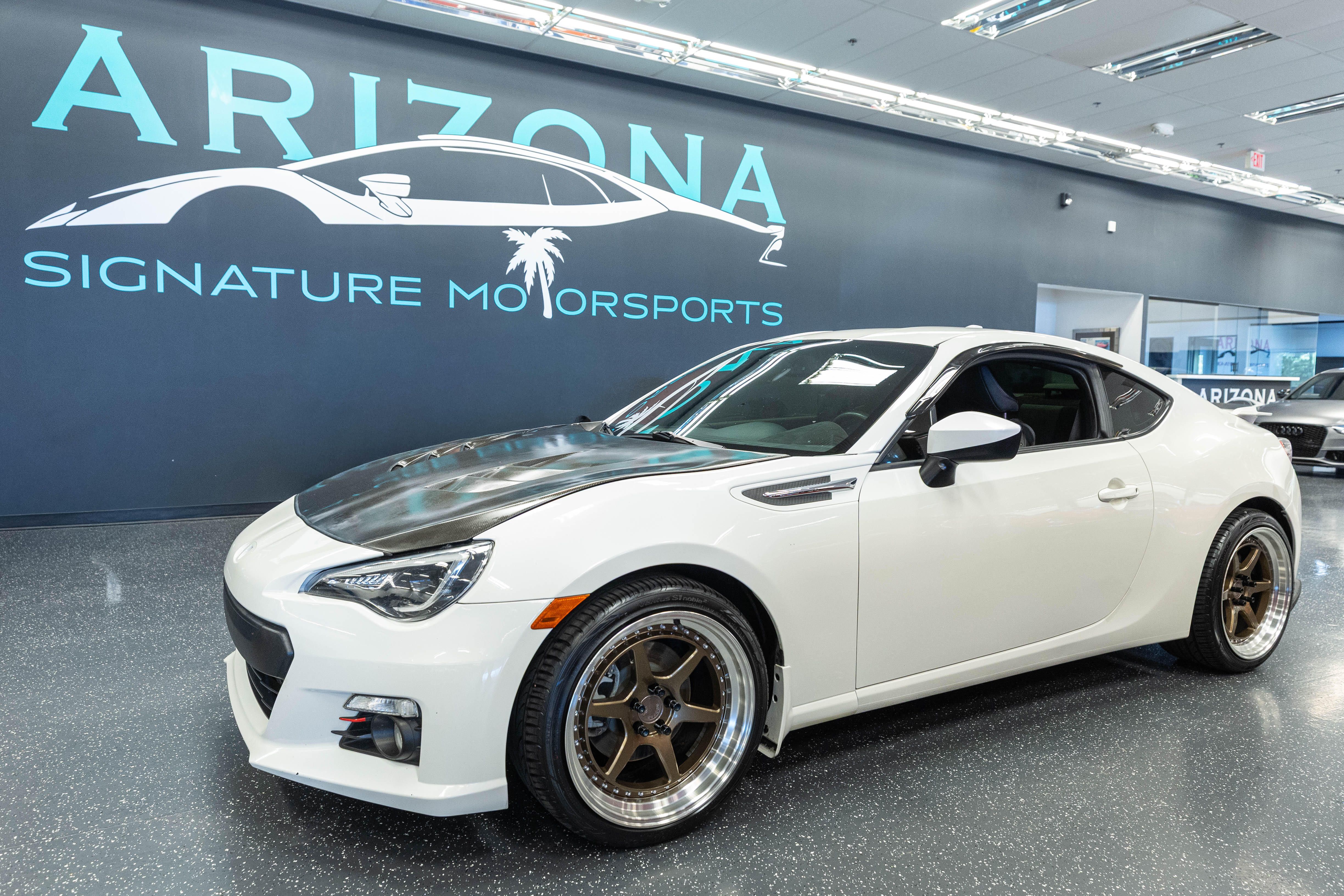 White 2015 Subaru BRZ Coupe Rear-Wheel Drive Manual