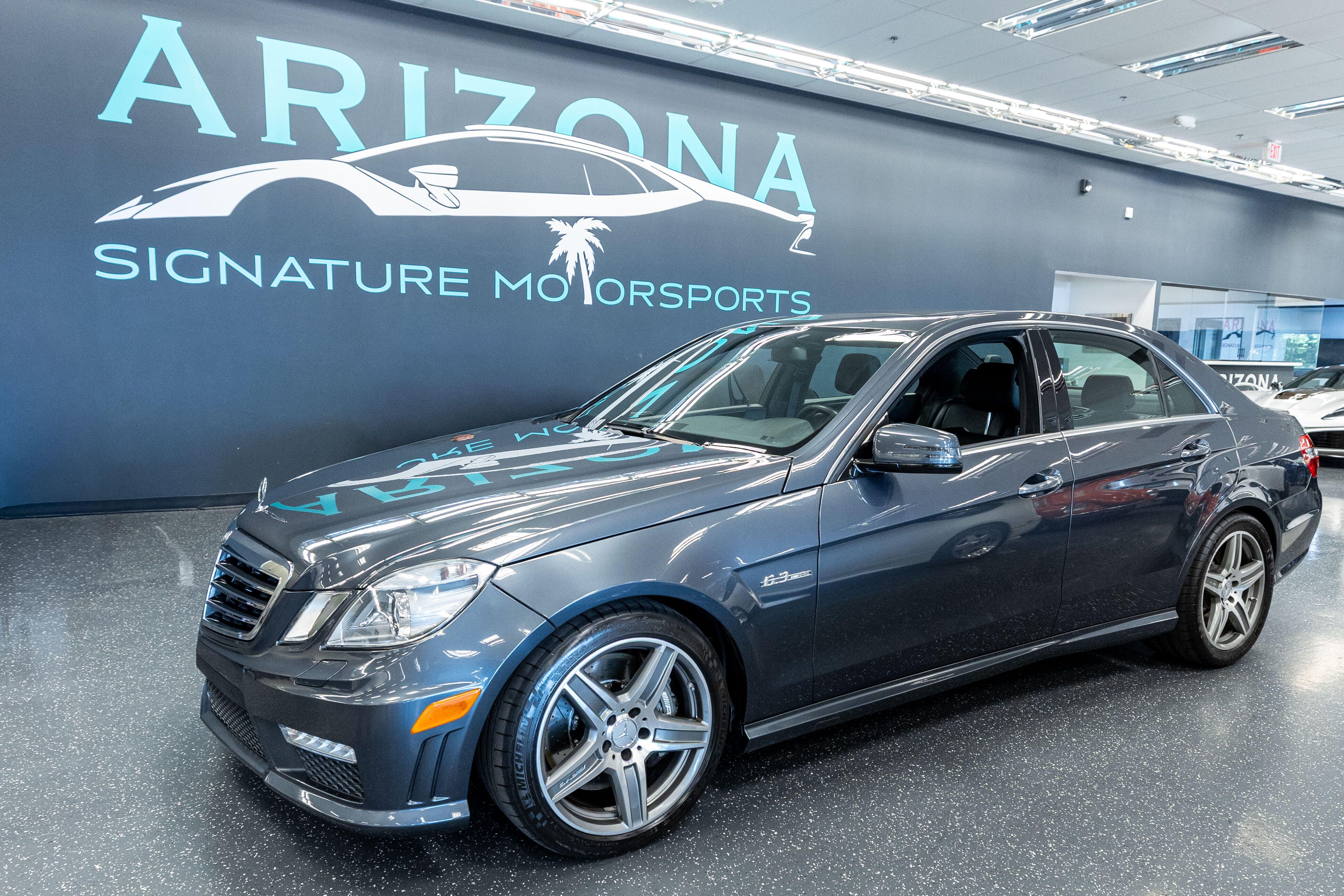 Gray 2010 Mercedes-Benz E-Class Sedan Rear-Wheel Drive Automatic