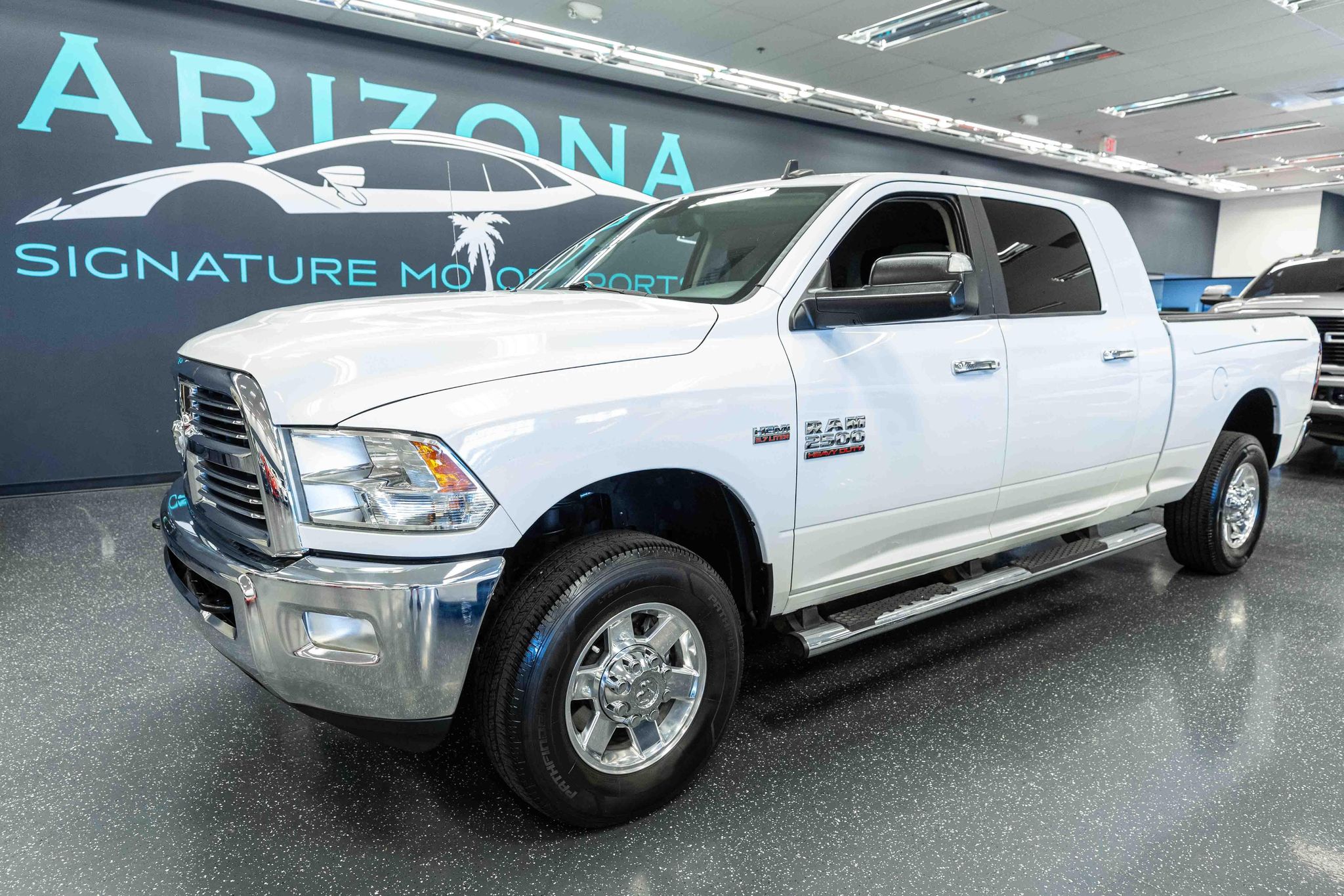 White 2013 RAM 2500 Pickup Truck Four-Wheel Drive Automatic