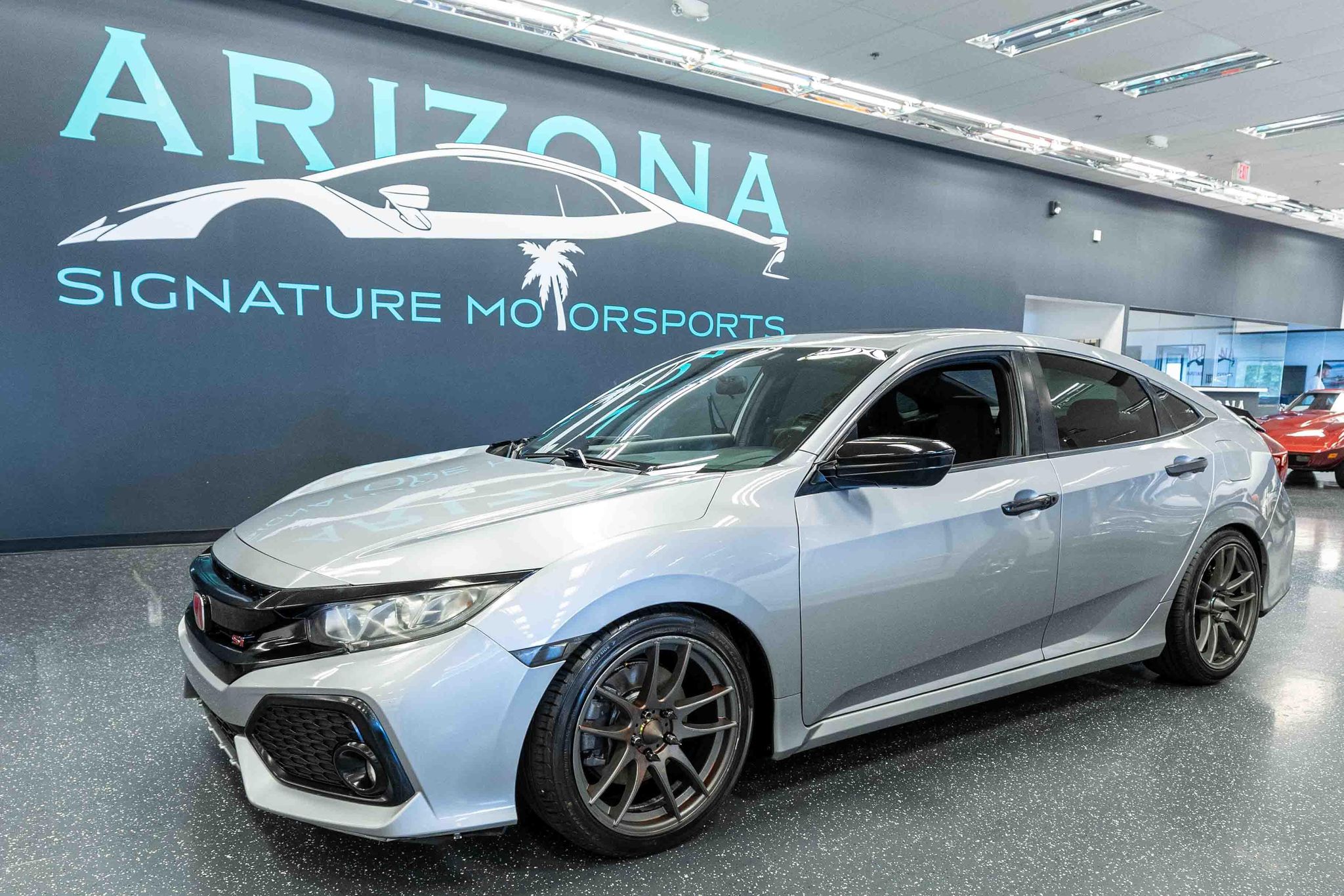2018 Honda Civic Gris Sedán Tracción delantera Manual