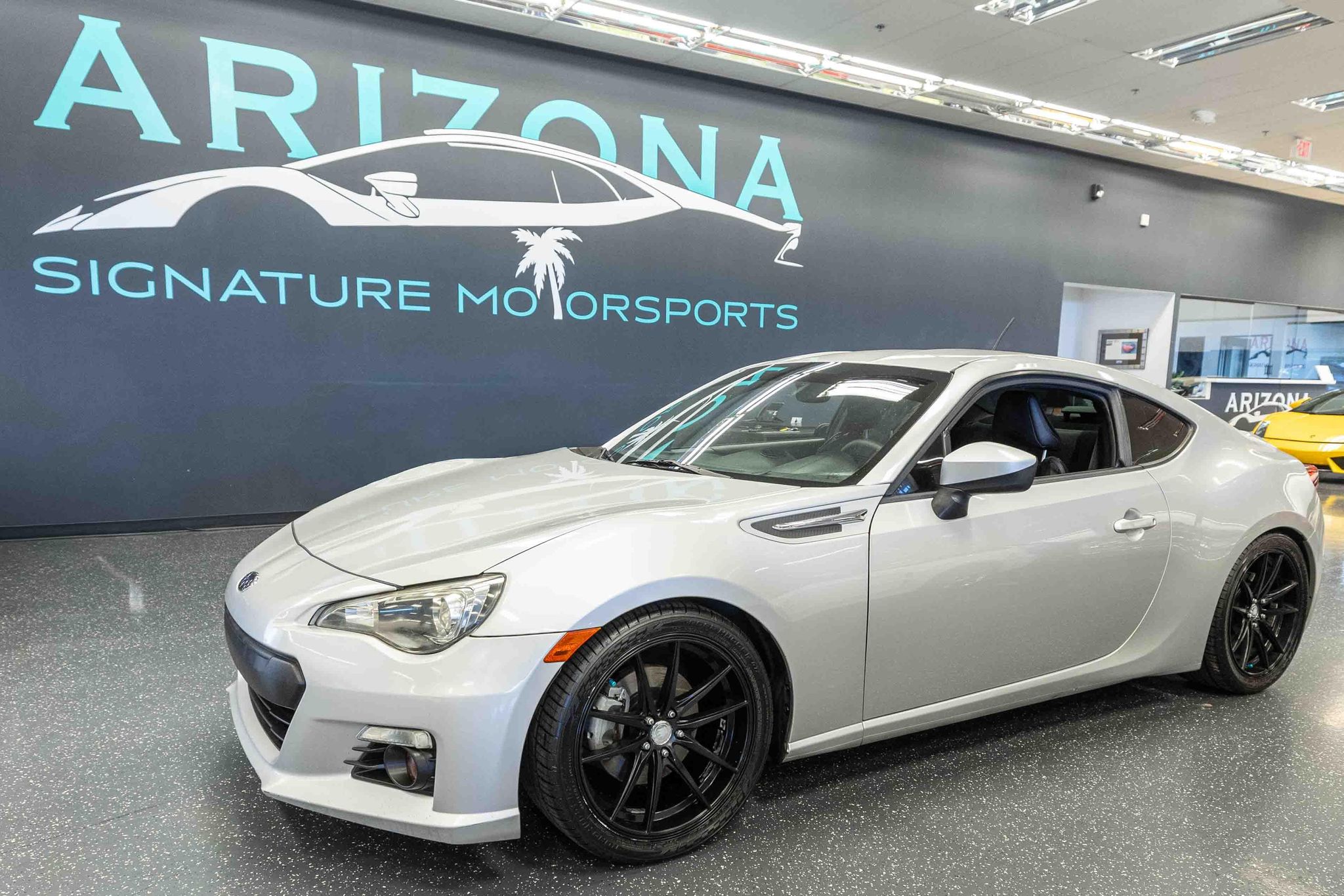 Silver 2014 Subaru BRZ Coupe Rear-Wheel Drive Manual
