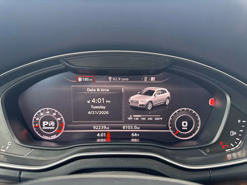 2018 Audi Q5 PREMIUM PLUS W/TECHNOLOGY VALUE PKG SPORT UTILITY Image 10