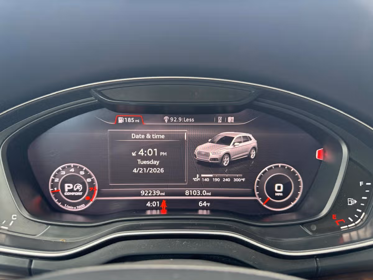 2018 Audi Q5 PREMIUM PLUS W/TECHNOLOGY VALUE PKG SPORT UTILITY Image 10