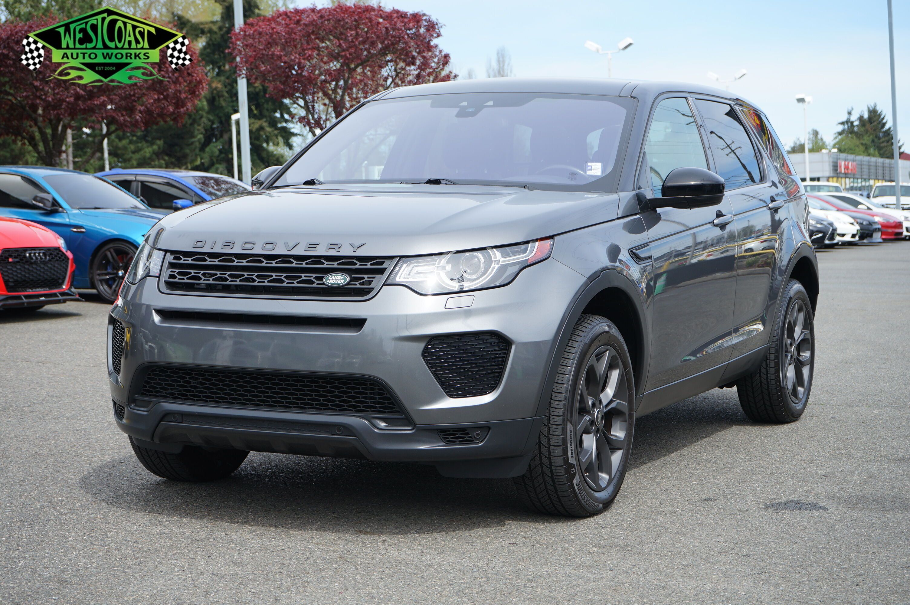 Gray 2019 Land Rover Discovery Sport HSE AWD SUV / Crossover All-Wheel Drive 9-Speed Automatic