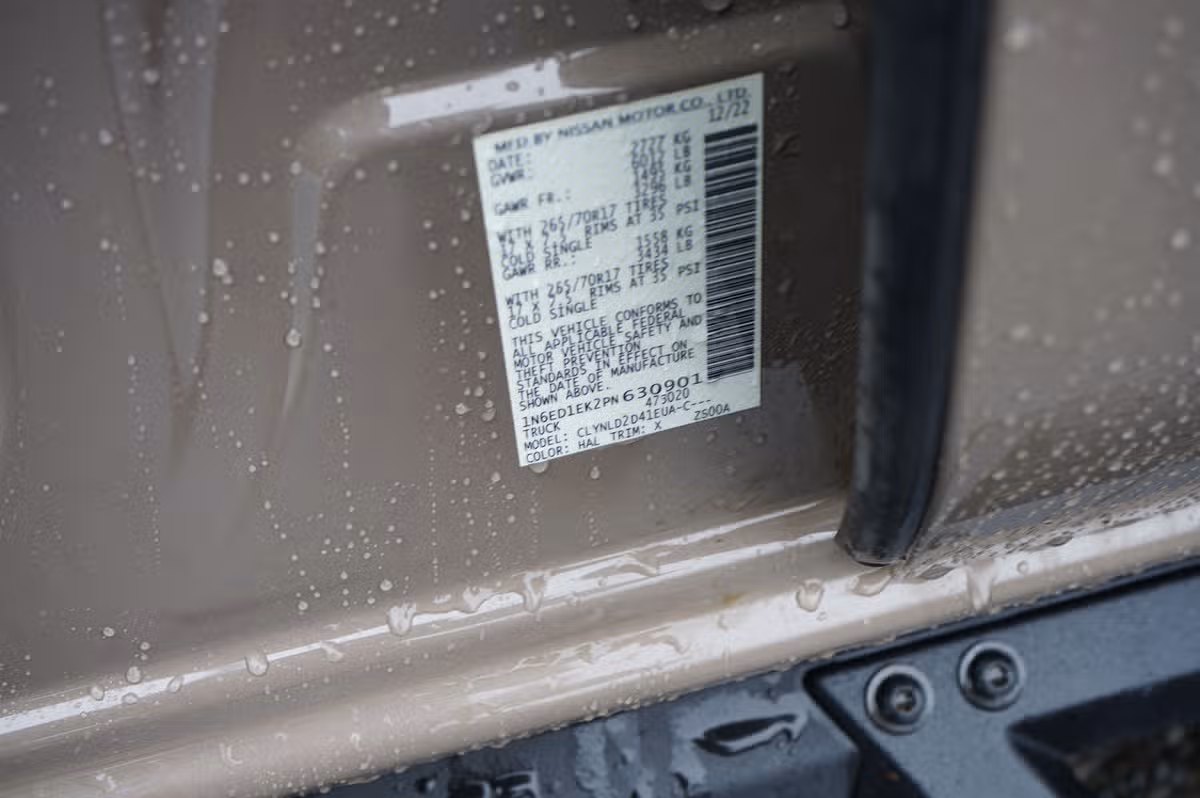 2023 Nissan Frontier PRO-4X Crew Cab Image 14