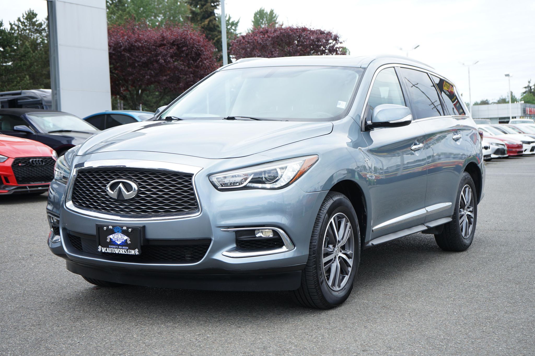 Hagane Blue 2018 INFINITI QX60 SUV / Crossover All-Wheel Drive Automatic