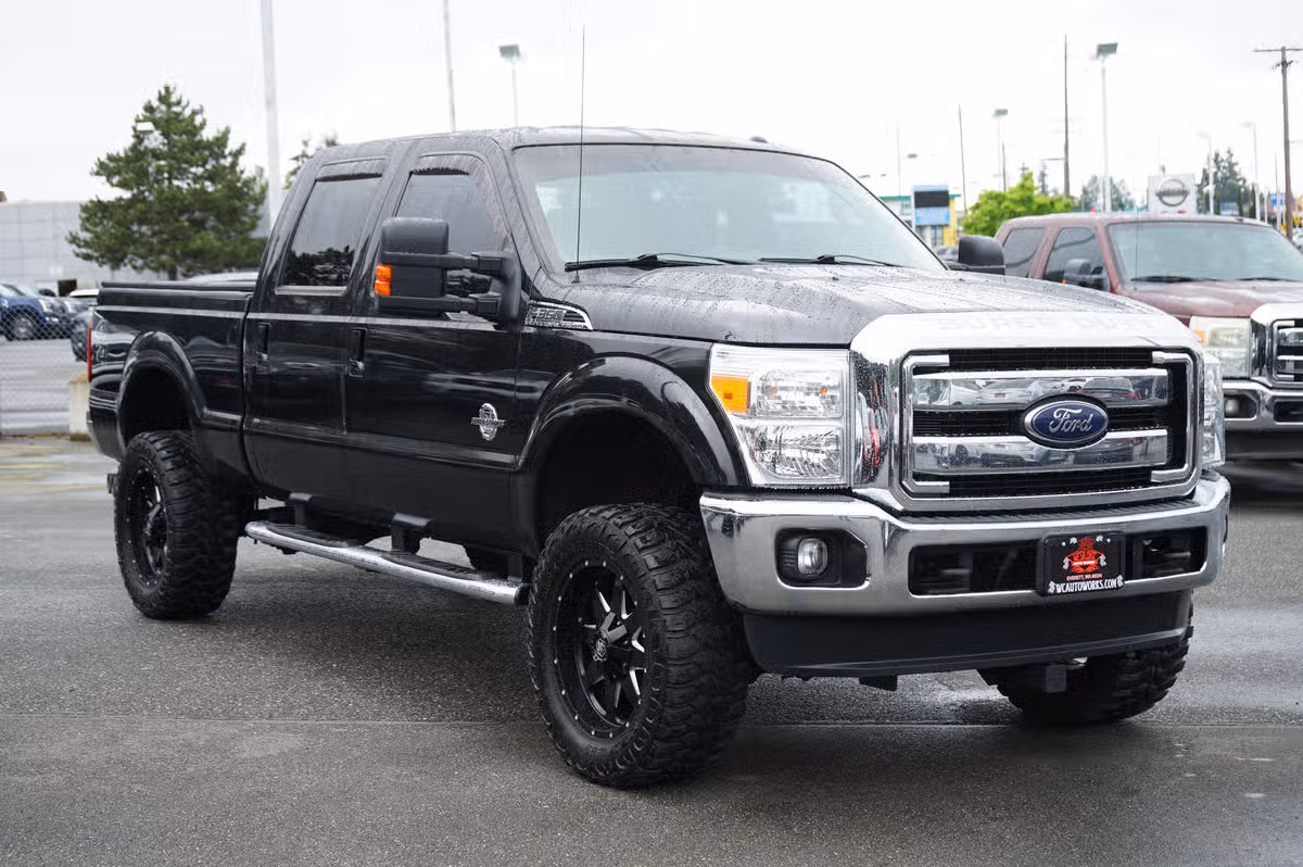 2015 Ford F-350 Super Duty LARIAT PICKUP 4D 8 FT Crew Cab Image 3