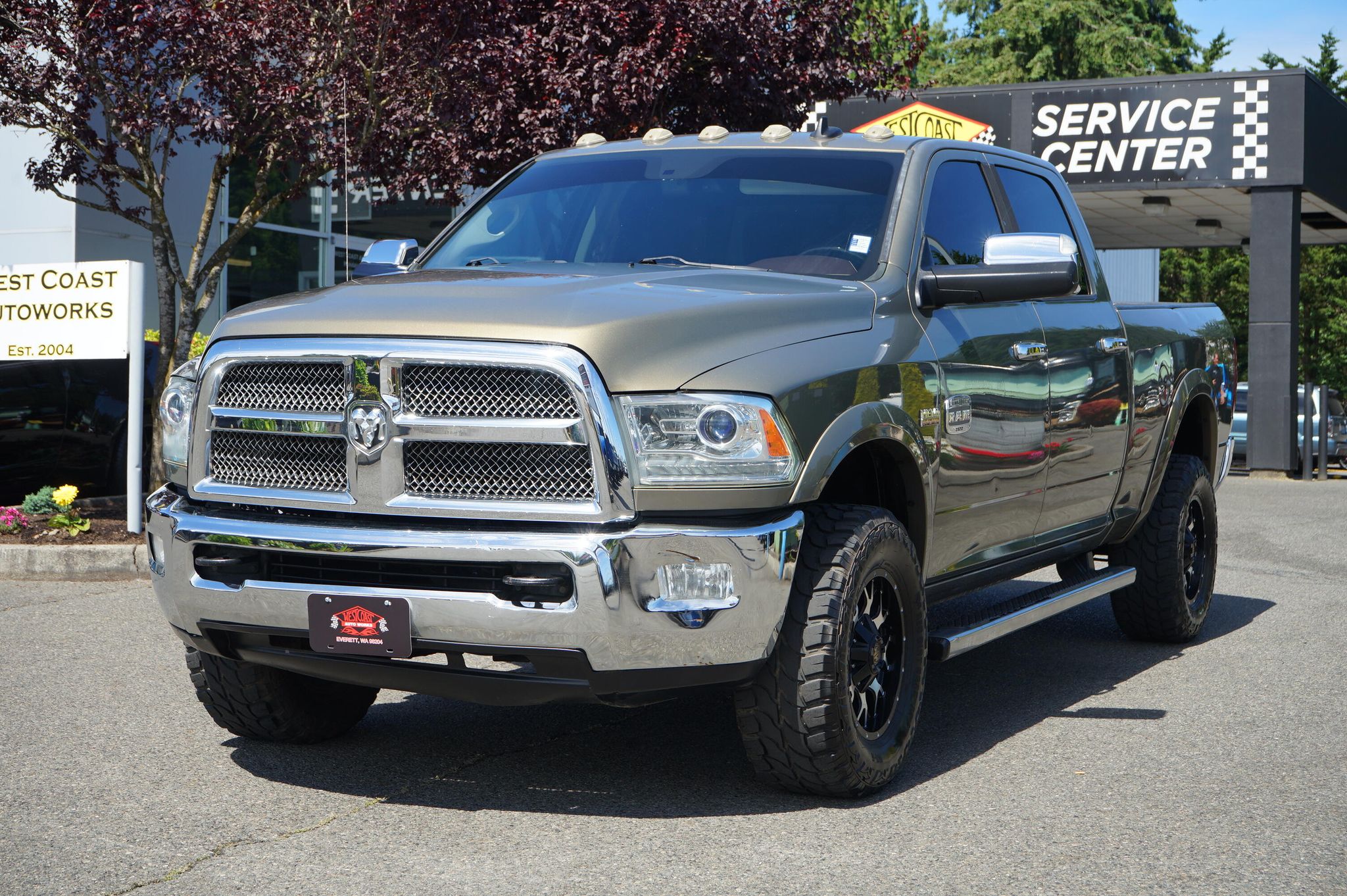 Gold 2013 RAM 2500 Pickup Truck Four-Wheel Drive Automatic