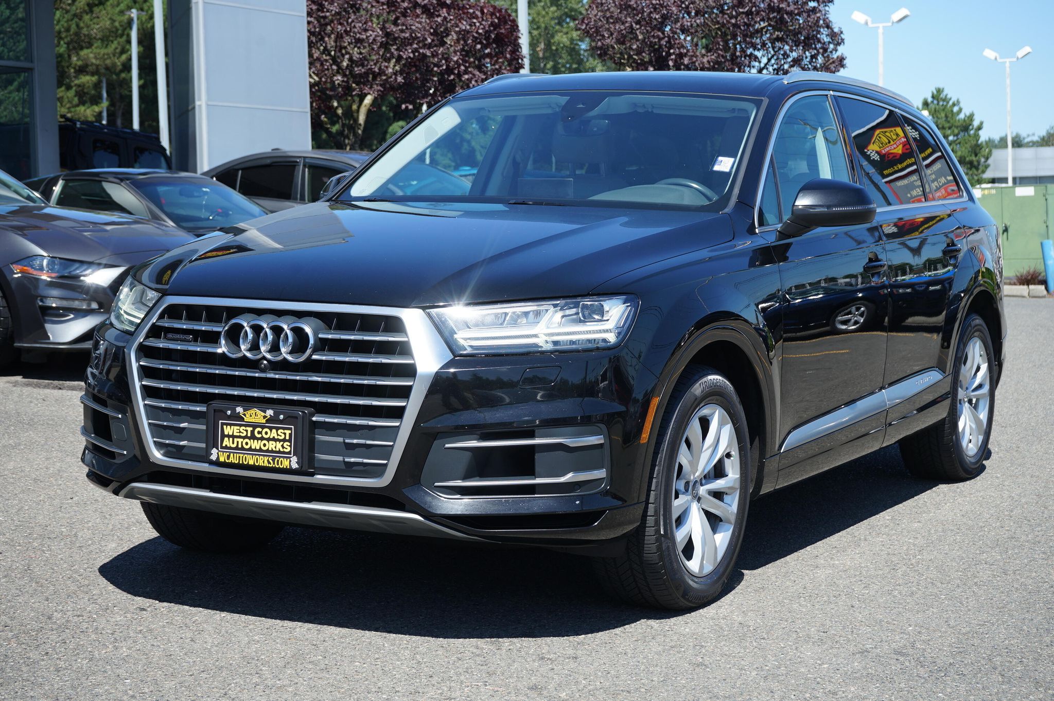 Black 2019 Audi Q7 SUV / Crossover All-Wheel Drive Automatic