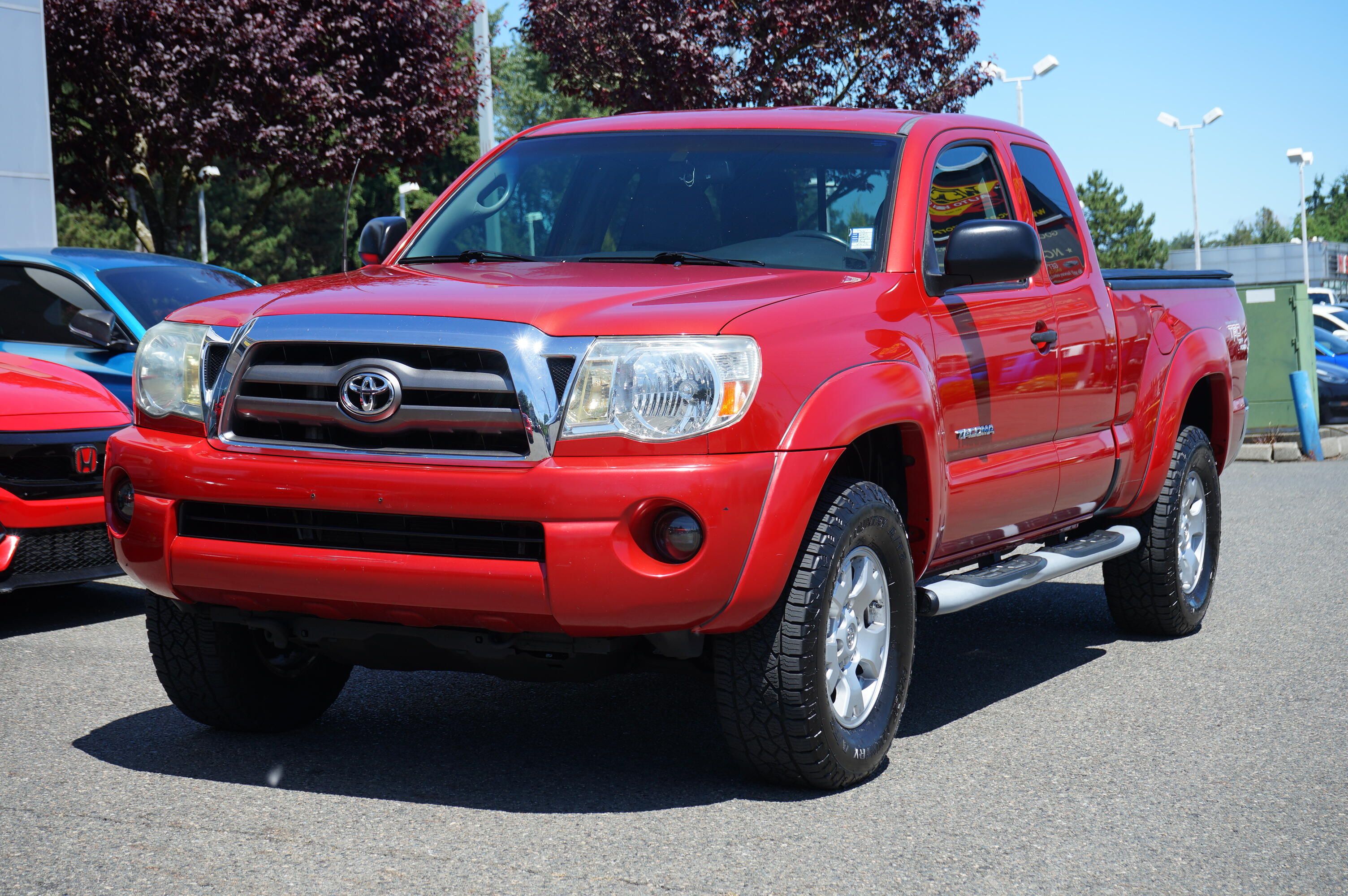 Barcelona Red Metallic 2009 Toyota Tacoma PreRunner Access Cab V6 Pickup Truck 4X2 Automatic