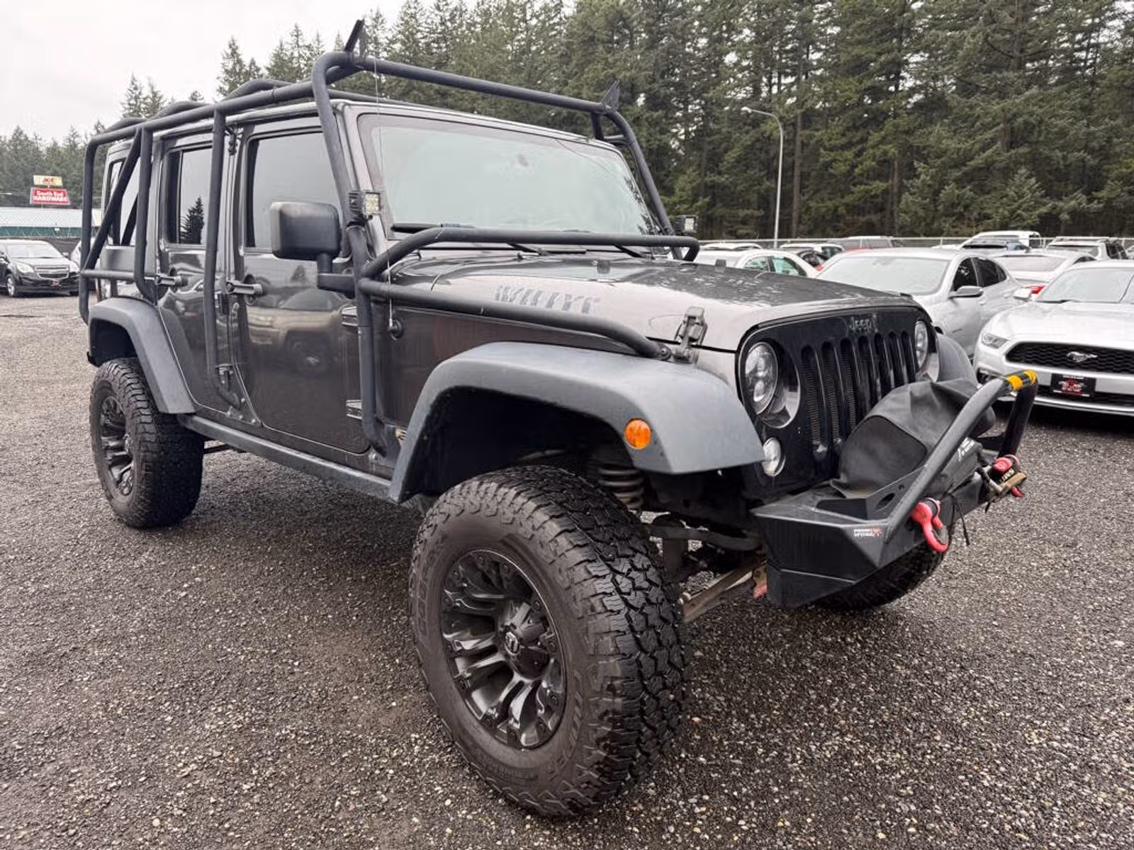 2018 Jeep Wrangler JK Unlimited Willys Wheeler Upper Image 2