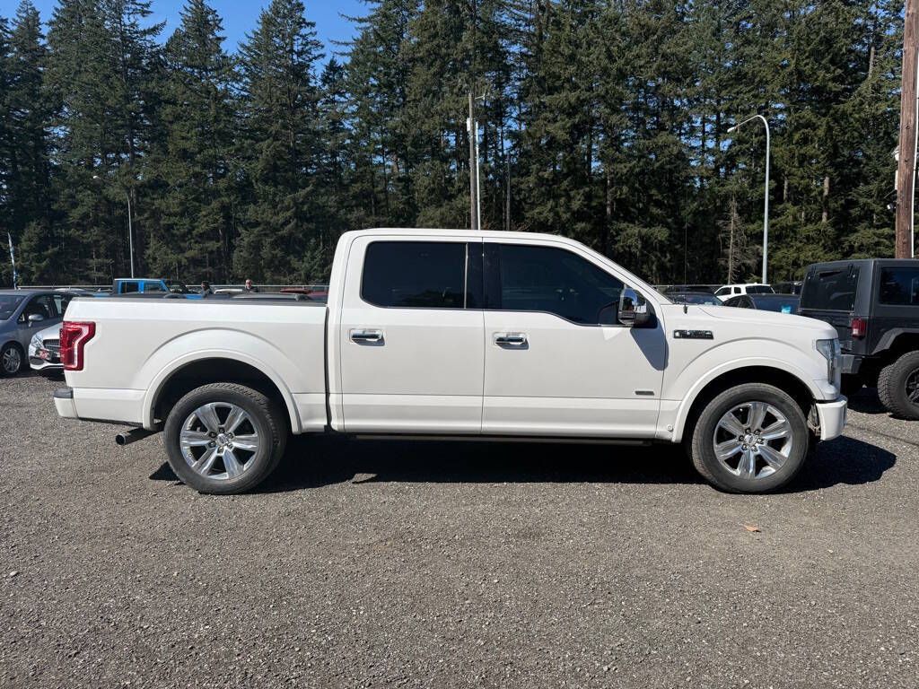 White 2015 Ford F-150 Pickup Truck 4X2 Automatic