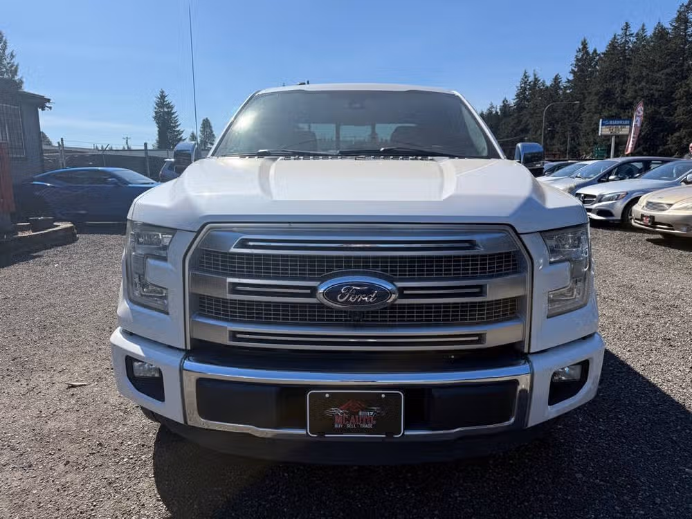 2015 Ford F-150 Platinum SuperCrew Image 3