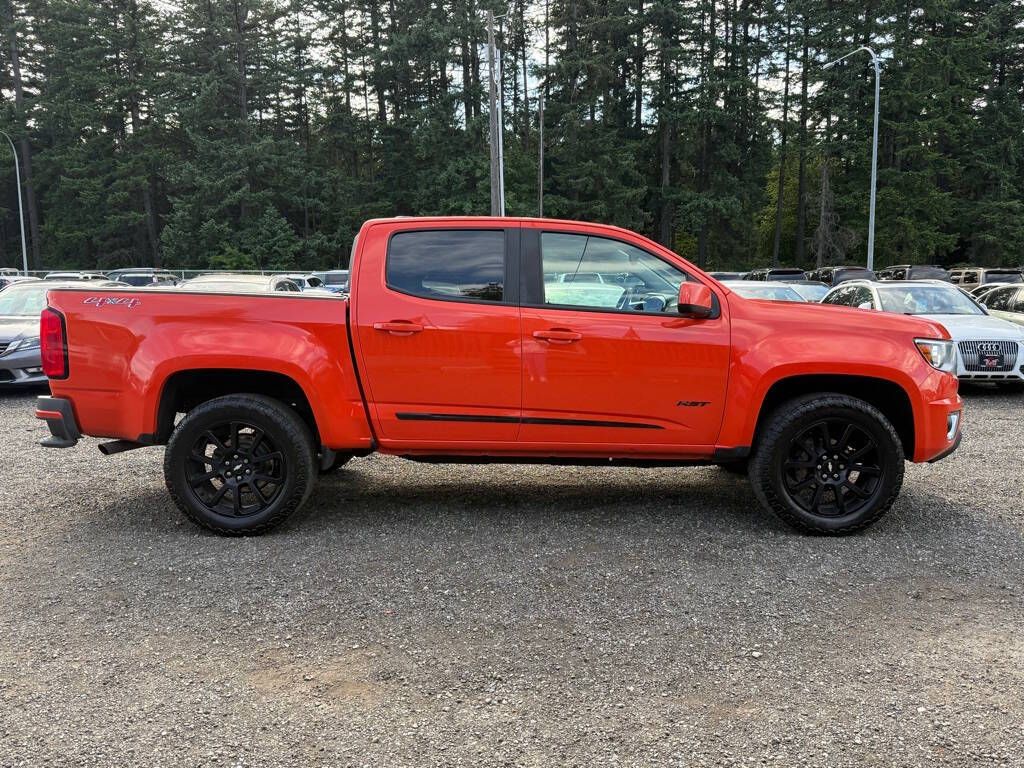 Orange 2020 Chevrolet Colorado Pickup Truck Four-Wheel Drive Automatic