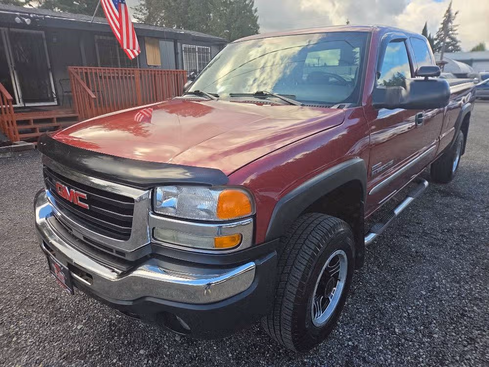 2005 GMC Sierra 2500HD WORK TRUCK Extended Cab Image 3