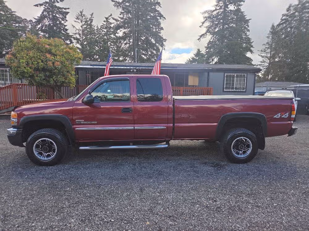 2005 GMC Sierra 2500HD WORK TRUCK Extended Cab Image 5
