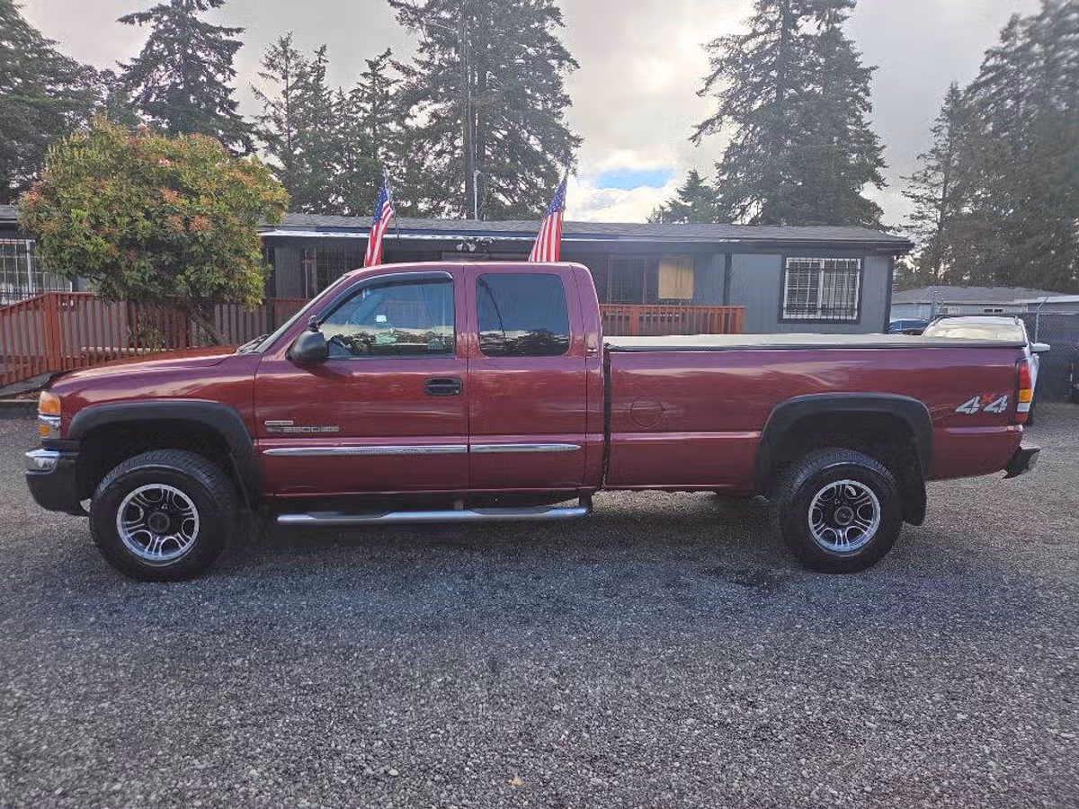 2005 GMC Sierra 2500HD WORK TRUCK Extended Cab Image 5