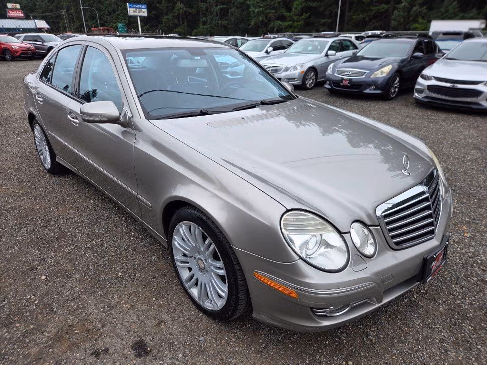 2008 Mercedes-Benz E-Class E 350 4MATIC Upper Image 2