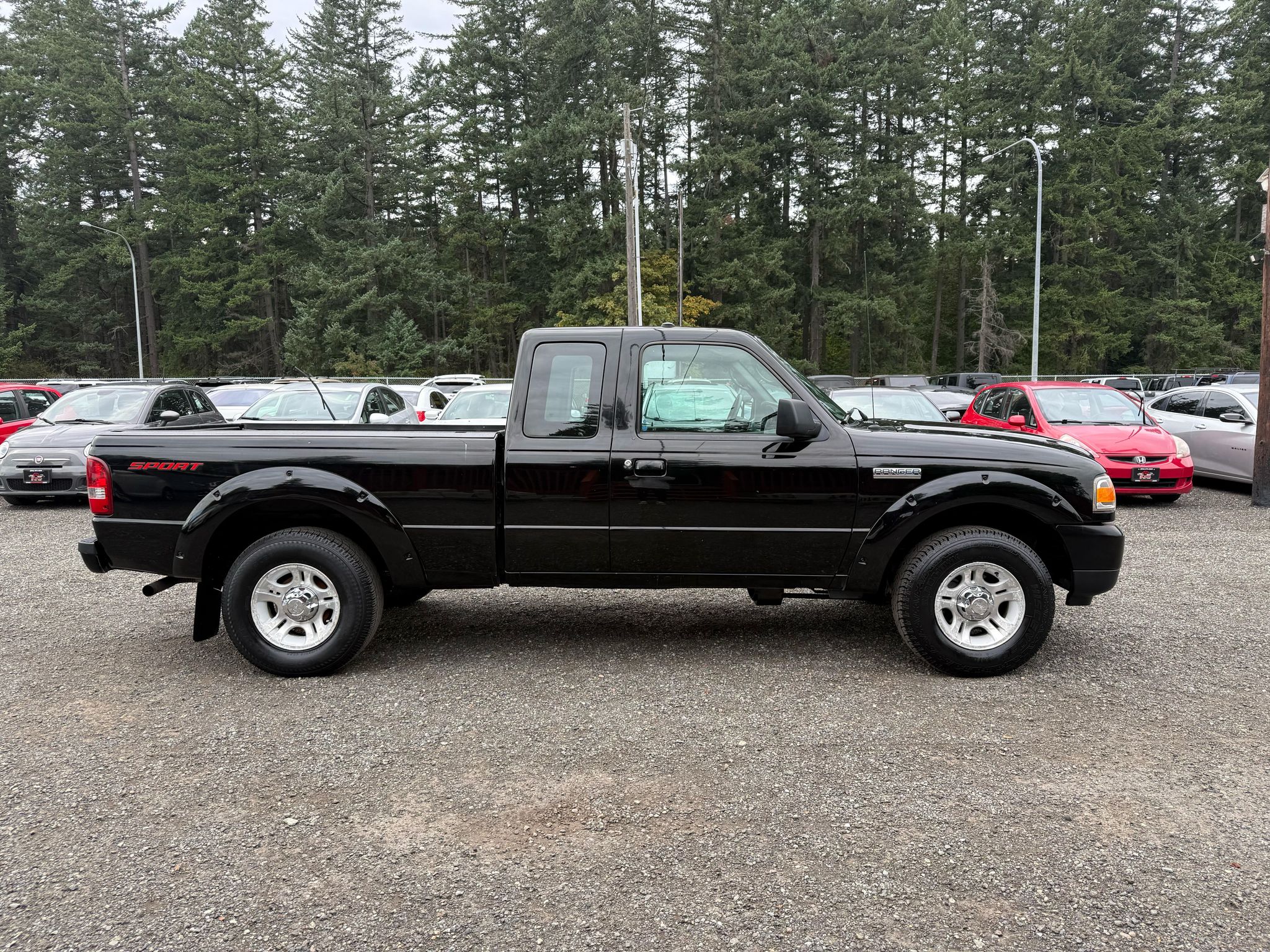 Black 2008 Ford Ranger Pickup Truck 4X2