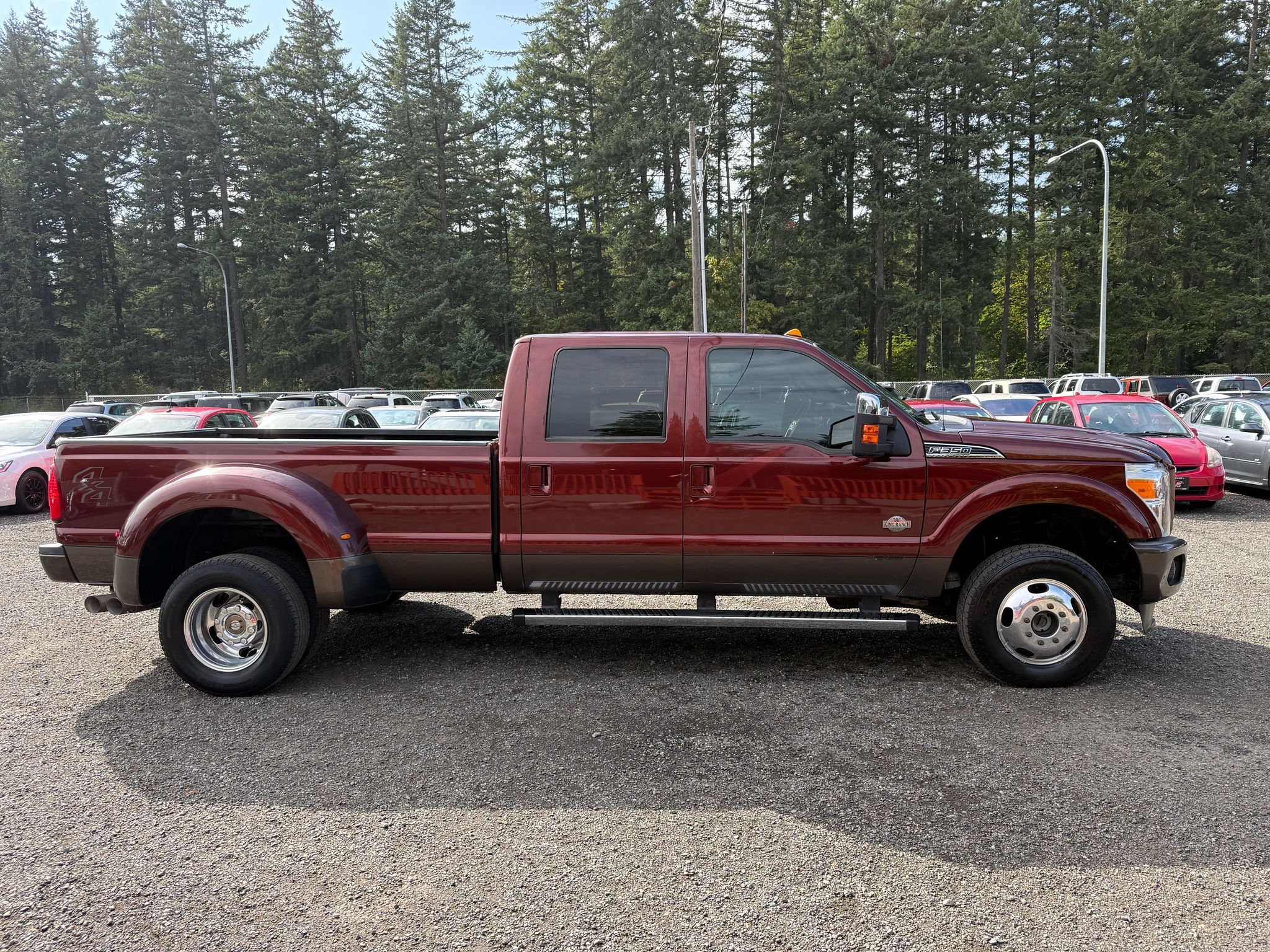 Bronze Fire/Caribou Metallic 2015 Ford F-350 Super Duty Pickup Truck Four-Wheel Drive Automatic