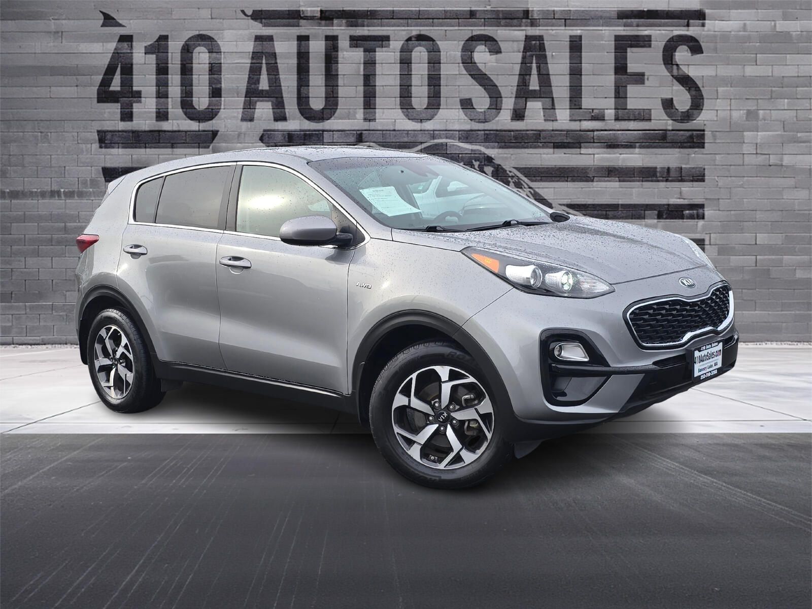 Steel Gray 2022 Kia Sportage LX AWD SUV / Crossover All-Wheel Drive Automatic