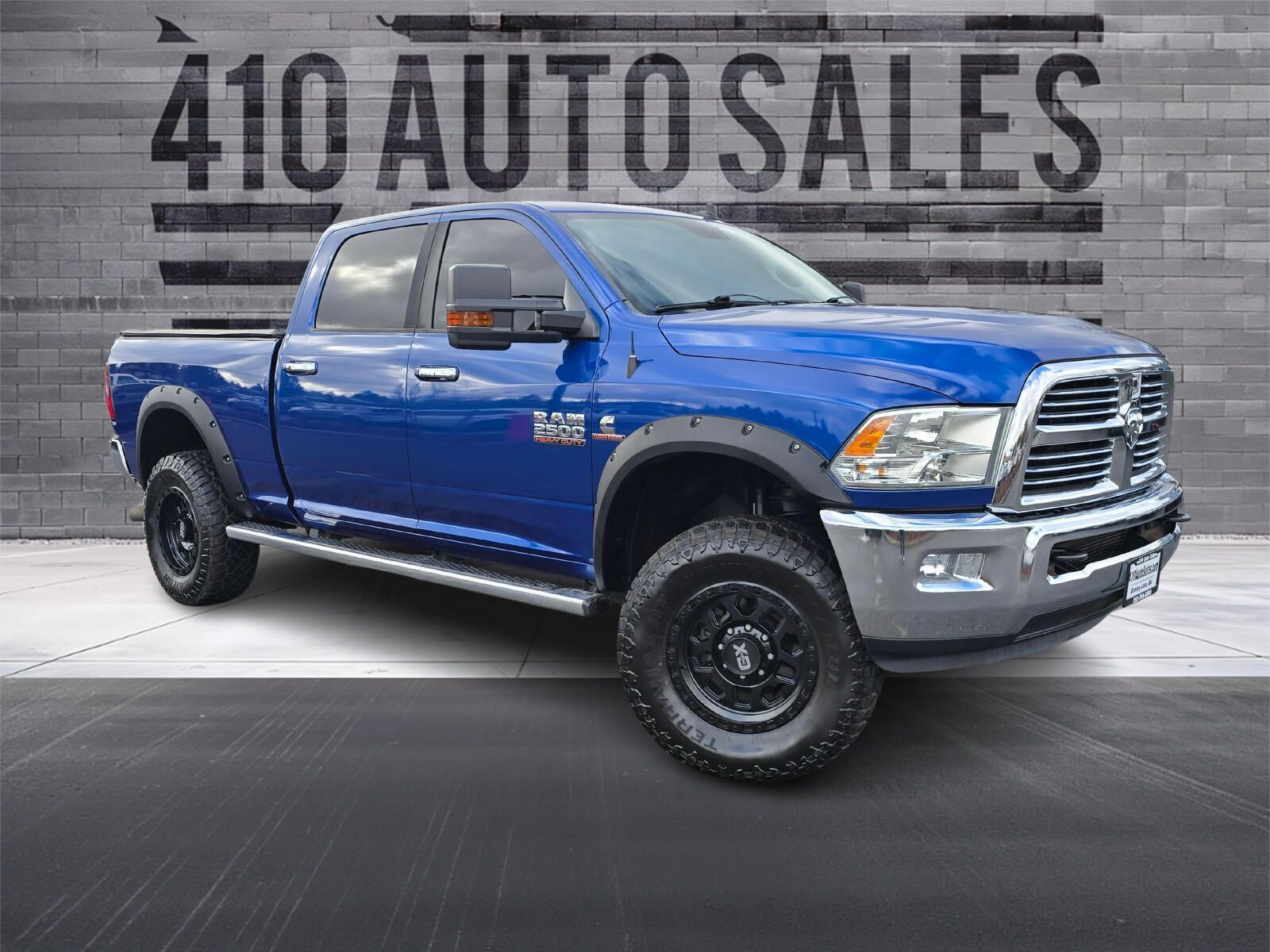 Blue Streak Pearl Coat 2016 RAM 2500 Big Horn Crew Cab 4WD Pickup Truck Four-Wheel Drive Automatic