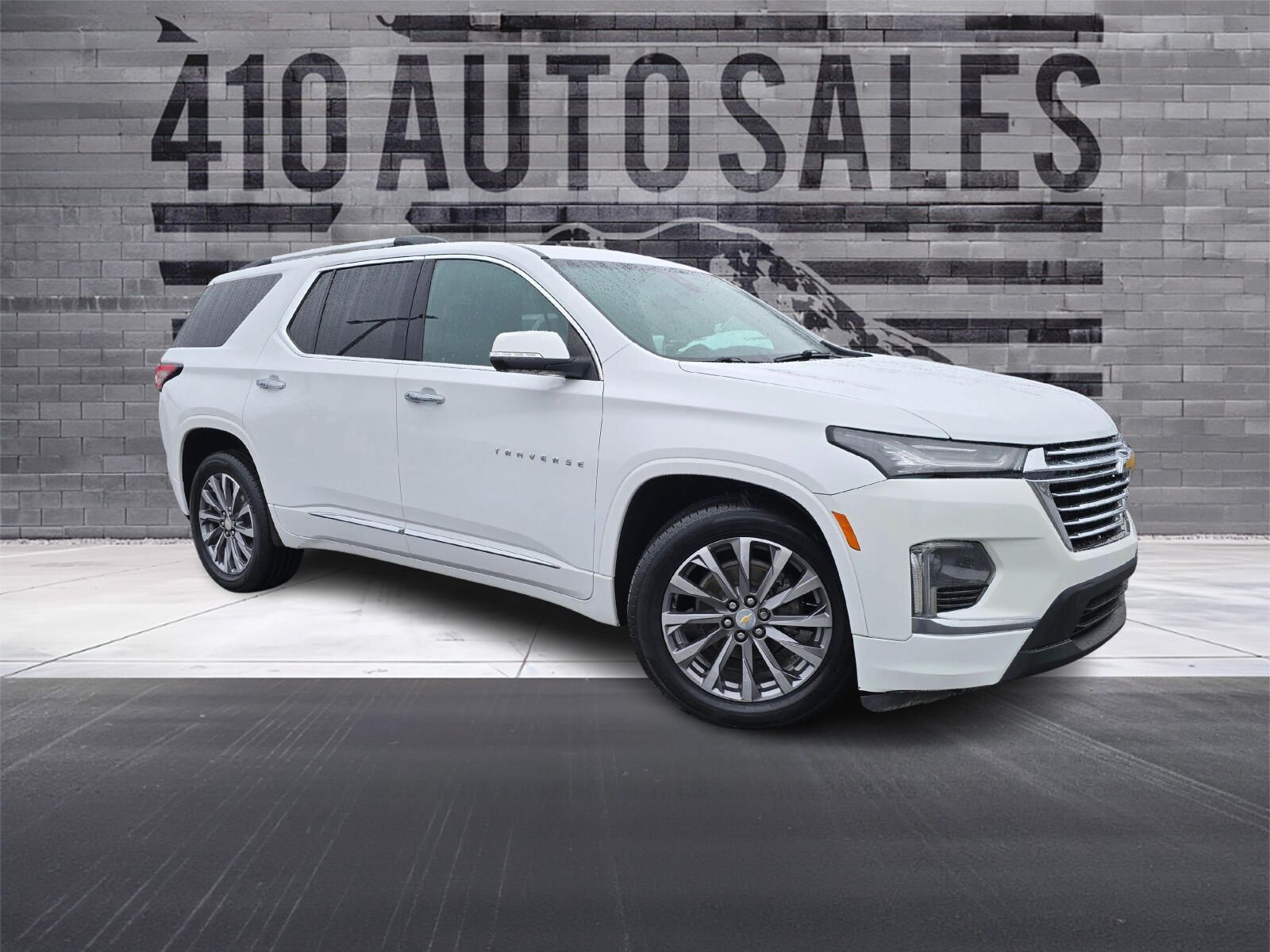 Summit White 2023 Chevrolet Traverse Premier AWD SUV / Crossover Four-Wheel Drive Automatic