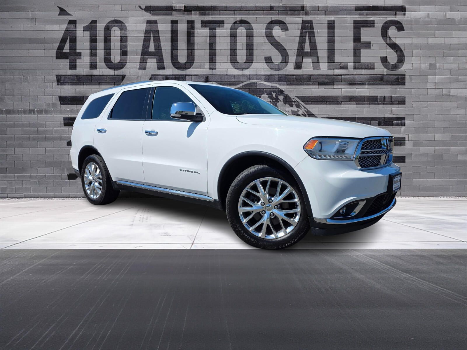 Bright White Clear Coat 2015 Dodge Durango SUV / Crossover All-Wheel Drive Automatic