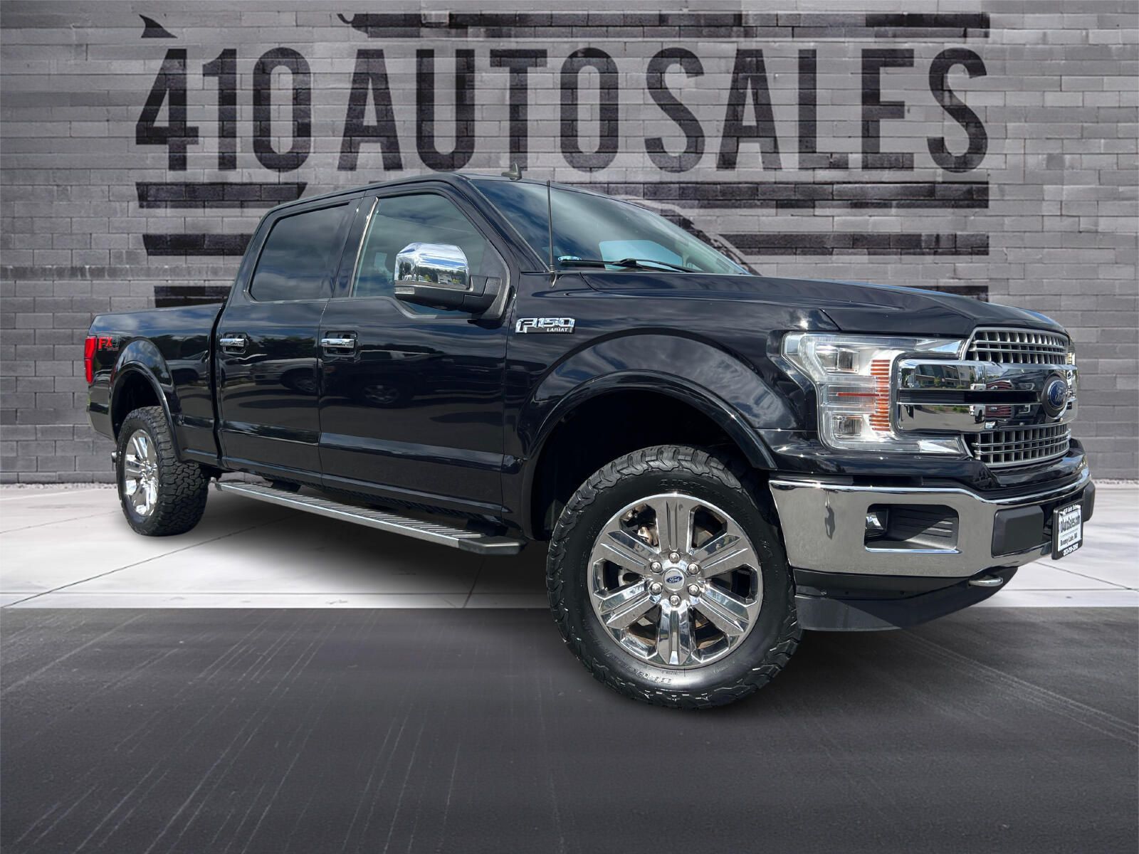 Agate Black 2020 Ford F-150 Pickup Truck Four-Wheel Drive Automatic