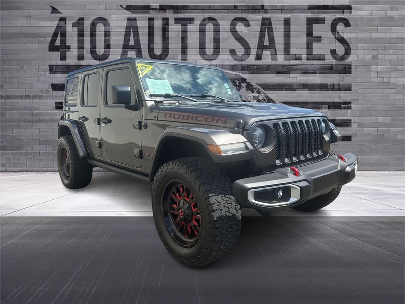 2019 Jeep Wrangler Unlimited Rubicon 4X4 * LEVELED* Upper Image 1