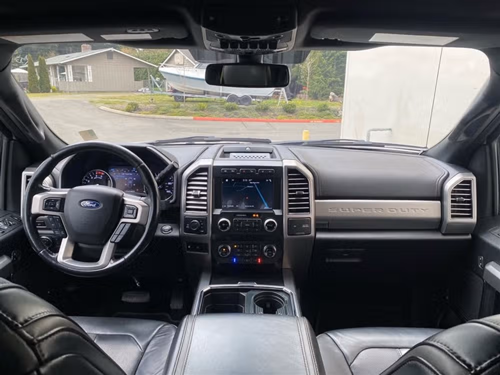 2019 Ford F-350 Super Duty SUPER DUTY PLATINUM *LONG BED* Crew Cab Image 13