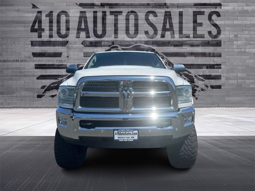 2014 Ram 3500 Laramie Longhorn 4x4 Crew Cab *Lifted Long Bed* Lower Image 3