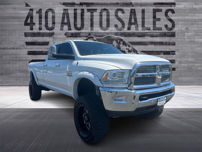 2014 Ram 3500 Laramie Longhorn 4x4 Crew Cab *Lifted Long Bed* Upper Image 1
