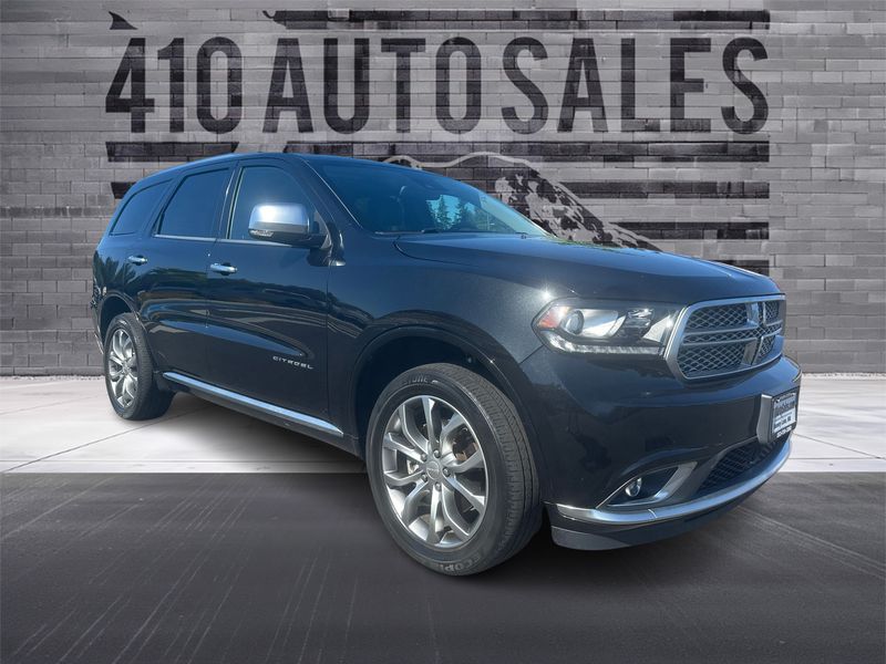 2016 DODGE DURANGO CITADEL ANODIZED PLATINUM AWD Upper Image 1