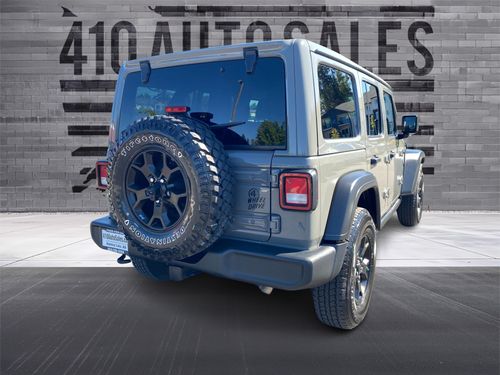 2021 Jeep Wrangler Unlimited WILLYS 4X4 *SKY POWER TOP* Lower Image 1