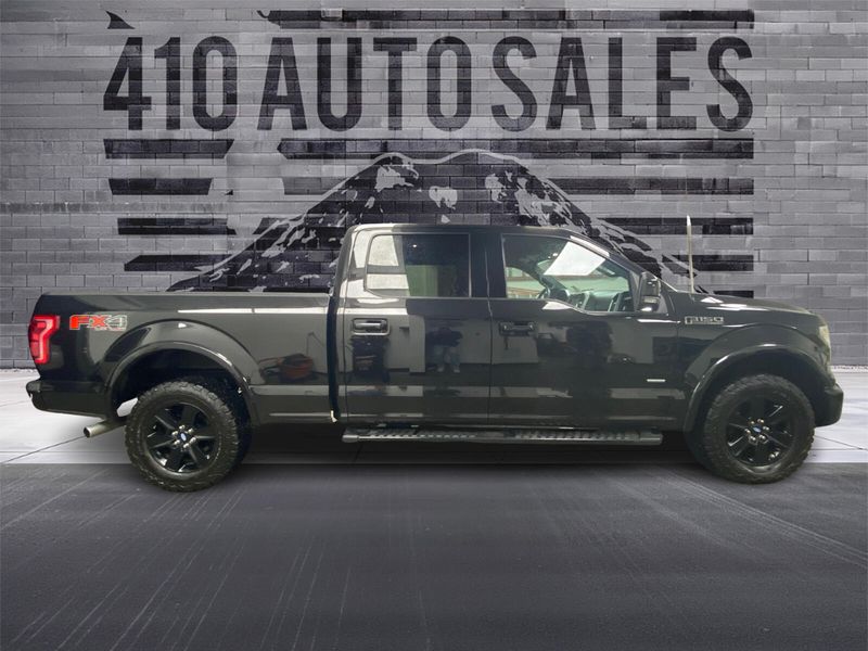 2015 Ford F-150 LARIAT SPORT CREW CAB 4X4 Upper Image 2